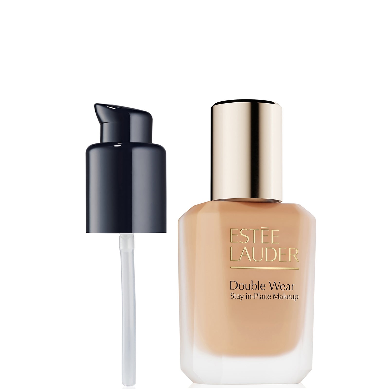 Estée Lauder Estée Lauder Double Wear Longwear Matte Foundation SPF 10 & Pump Bundle (Various Shades) - 2W1.5 Natural Suede