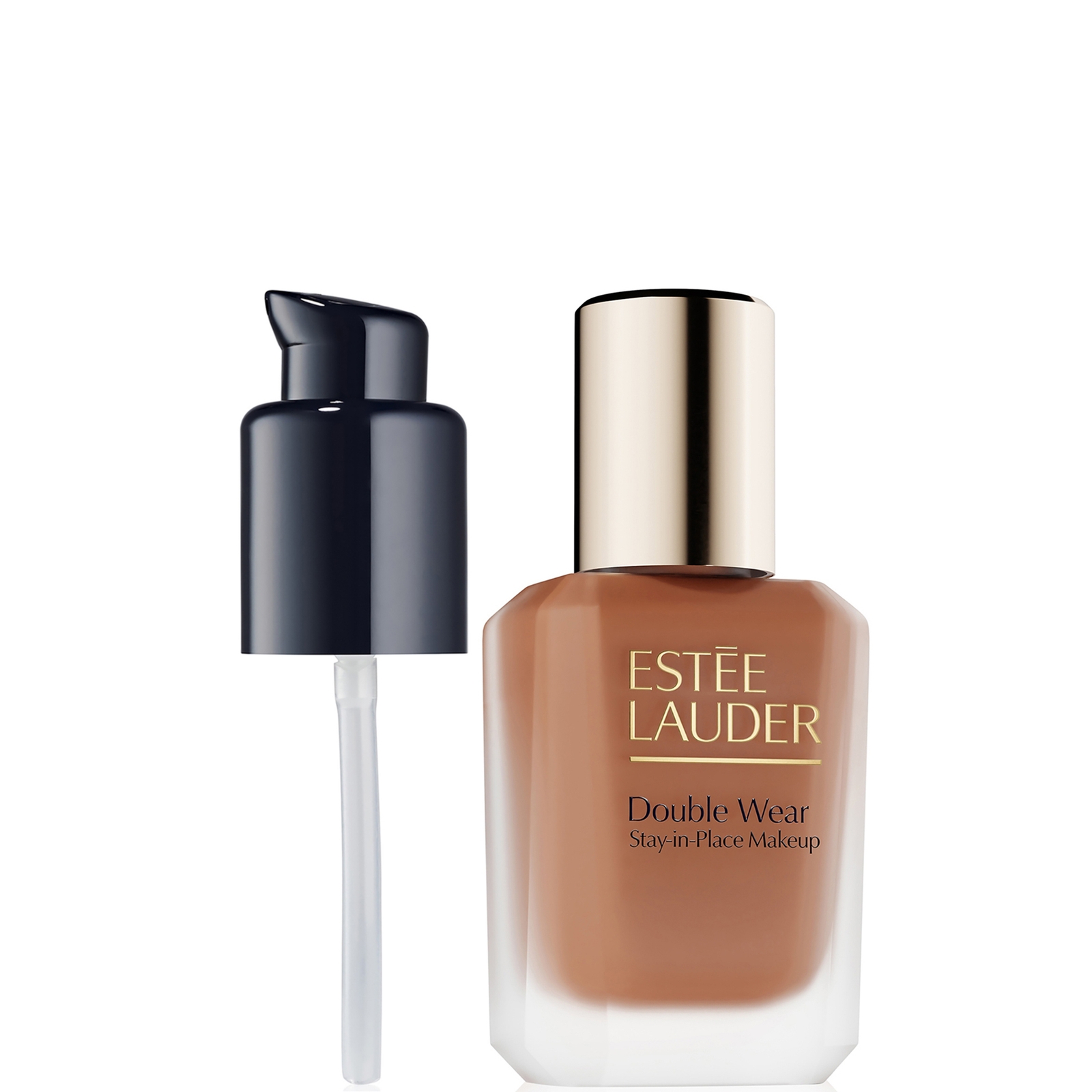 

Estée Lauder Double Wear Longwear Matte Foundation SPF 10 & Pump Bundle (Various Shades) - 6W1 Sandalwood