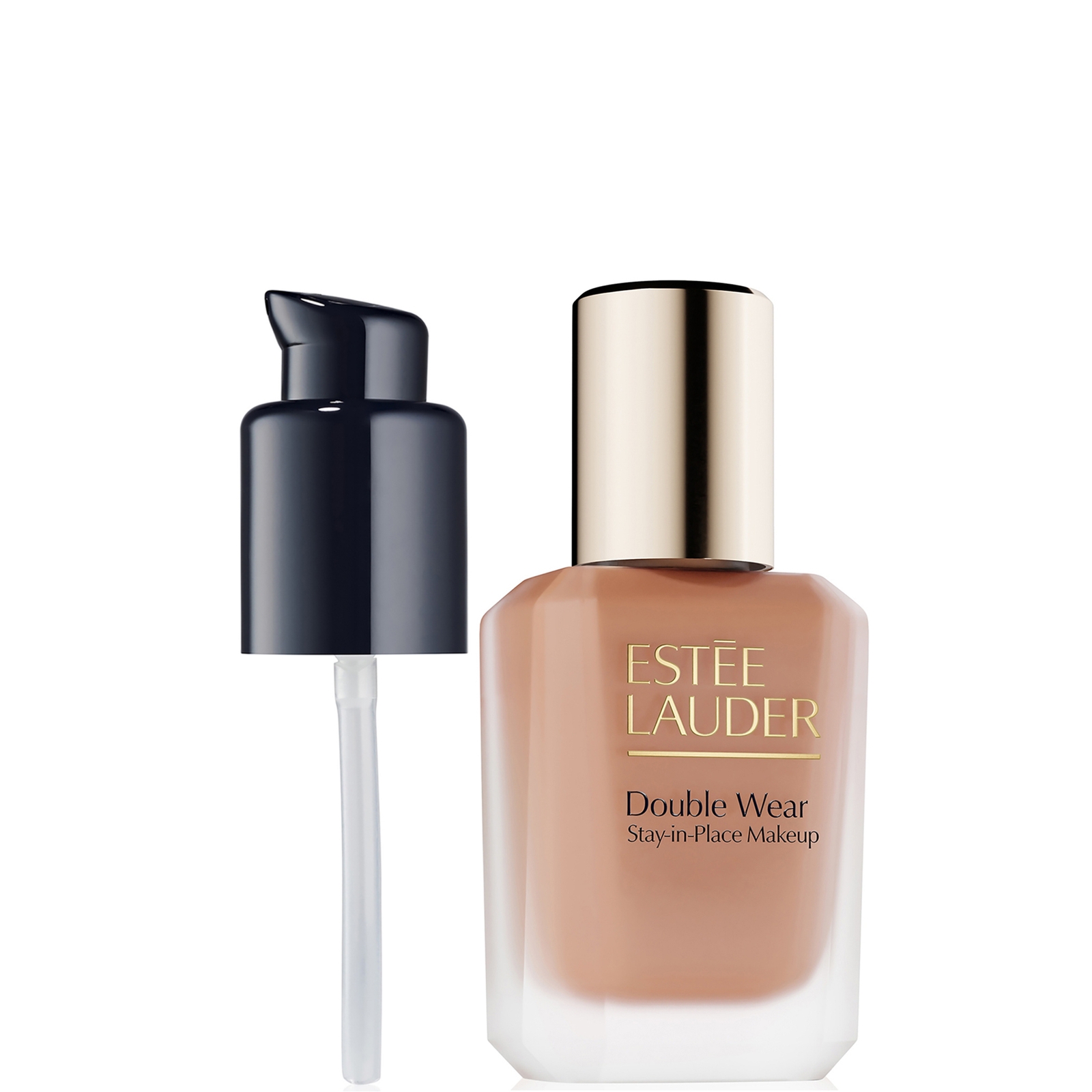 

Estée Lauder Double Wear Longwear Matte Foundation SPF 10 & Pump Bundle (Various Shades) - 4N1 Shell Beige