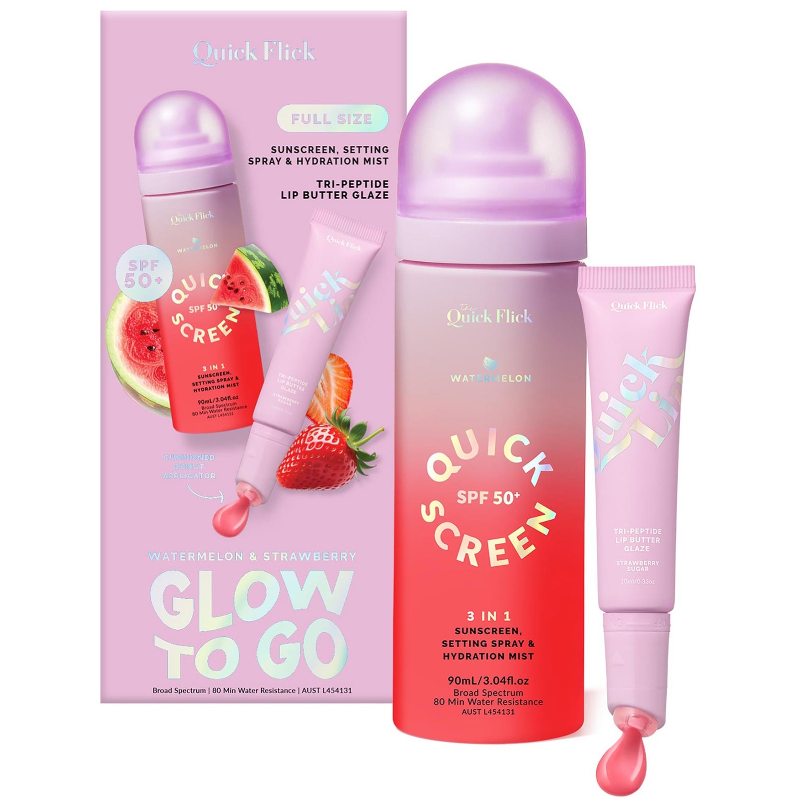 Quick Flick Glow to Go Gift Pack