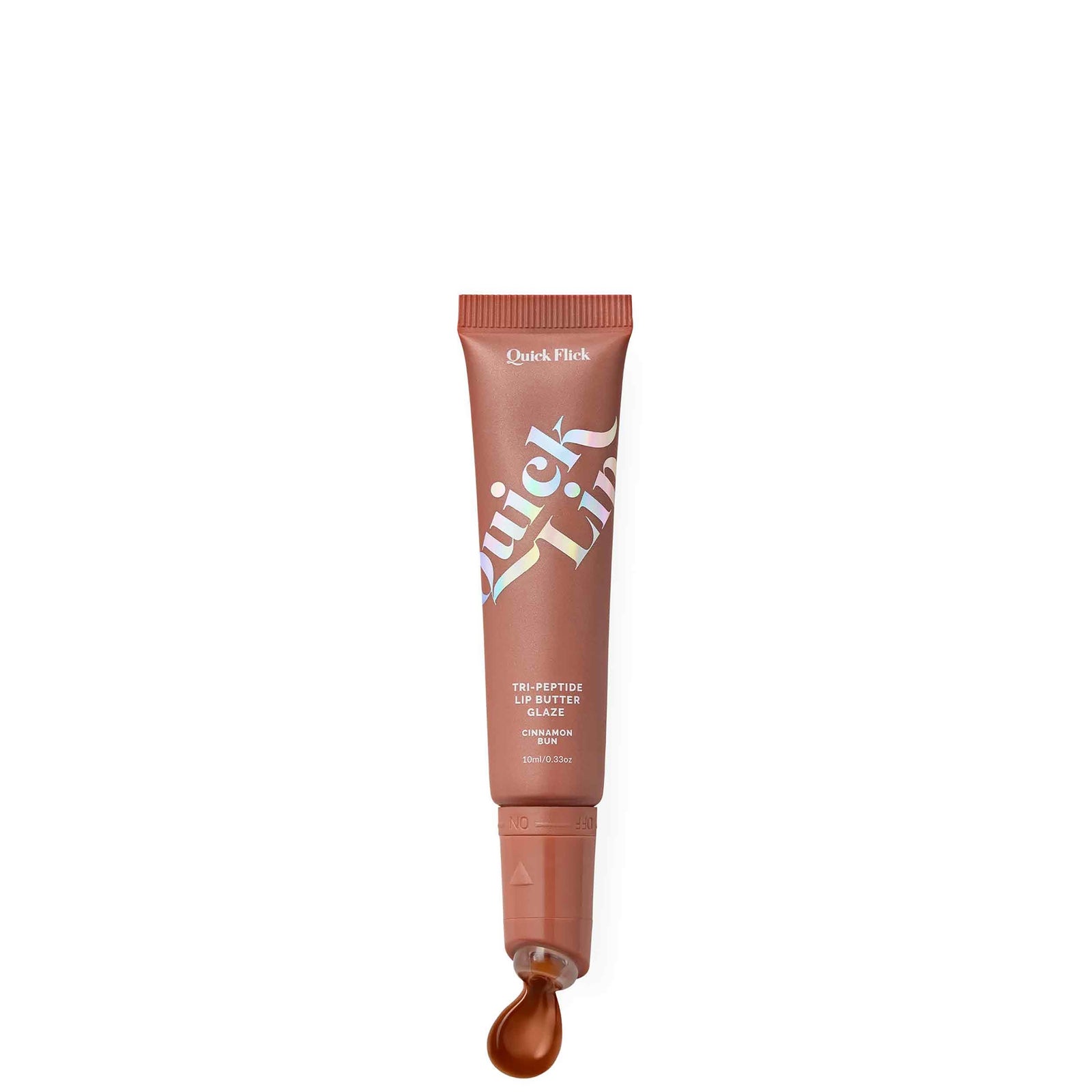 Quick Flick Quick Lip Tri-Peptide Lip Butter Glaze - Cinnamon Bun (Nude) 10ml