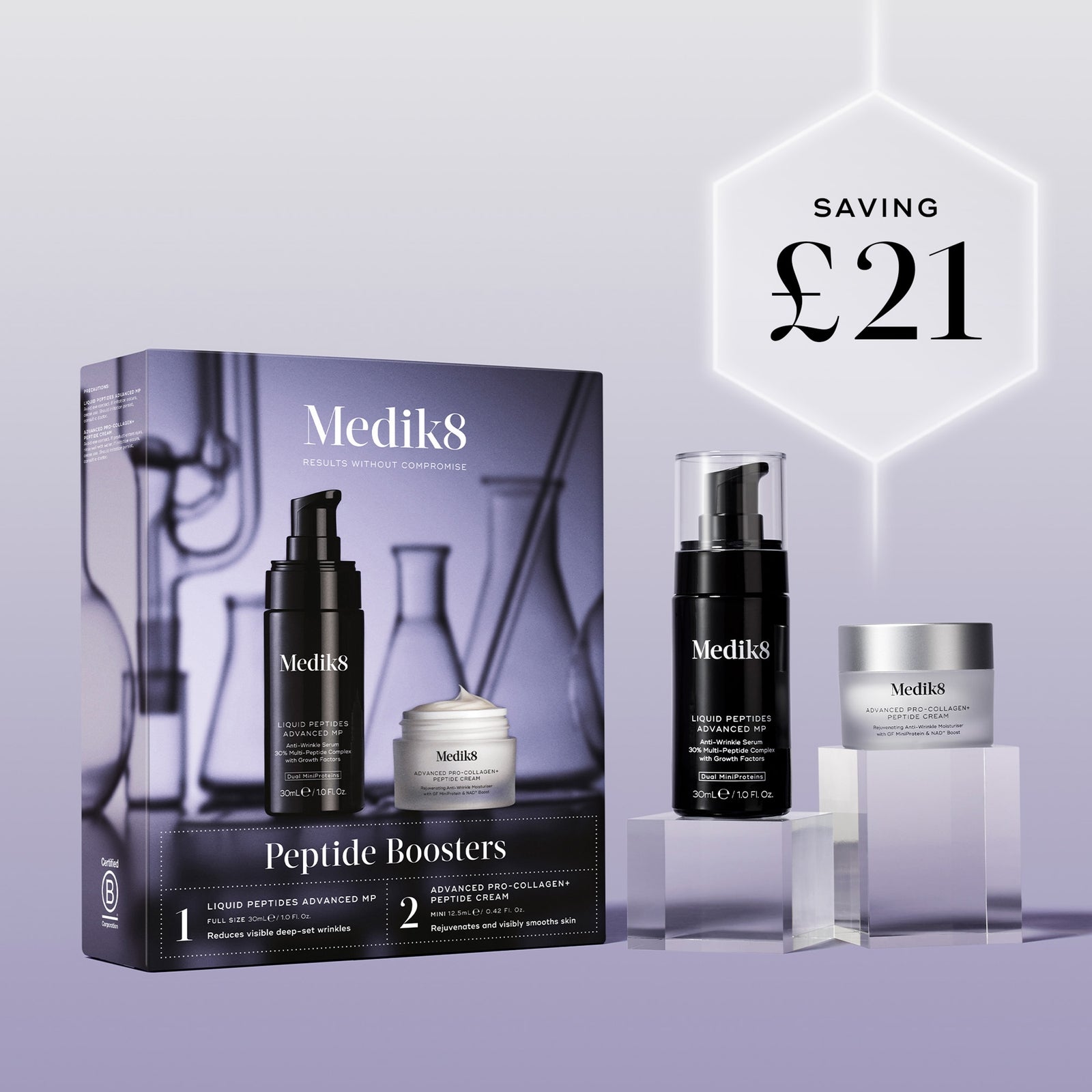 Medik8 Peptide Boosters Set (Worth £106) 2