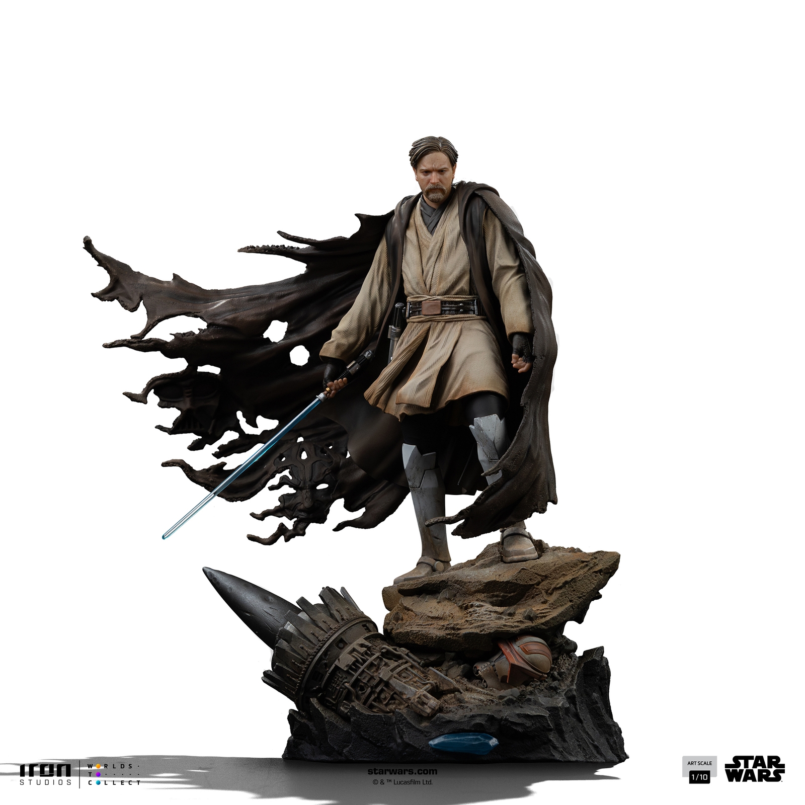 Iron Studios Star Wars Obi-Wan Signatures Art Scale 1/10 Statue