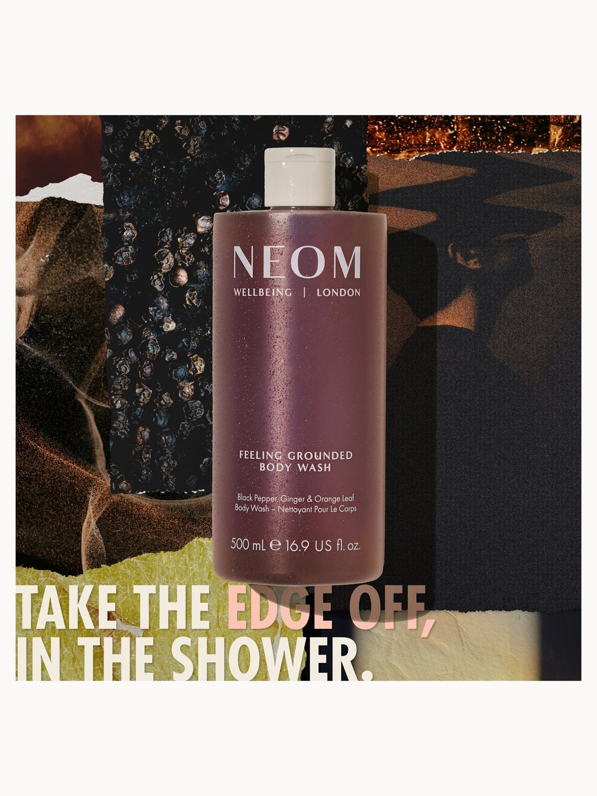 NEOM Feeling Grounded Body Wash 500ml 2