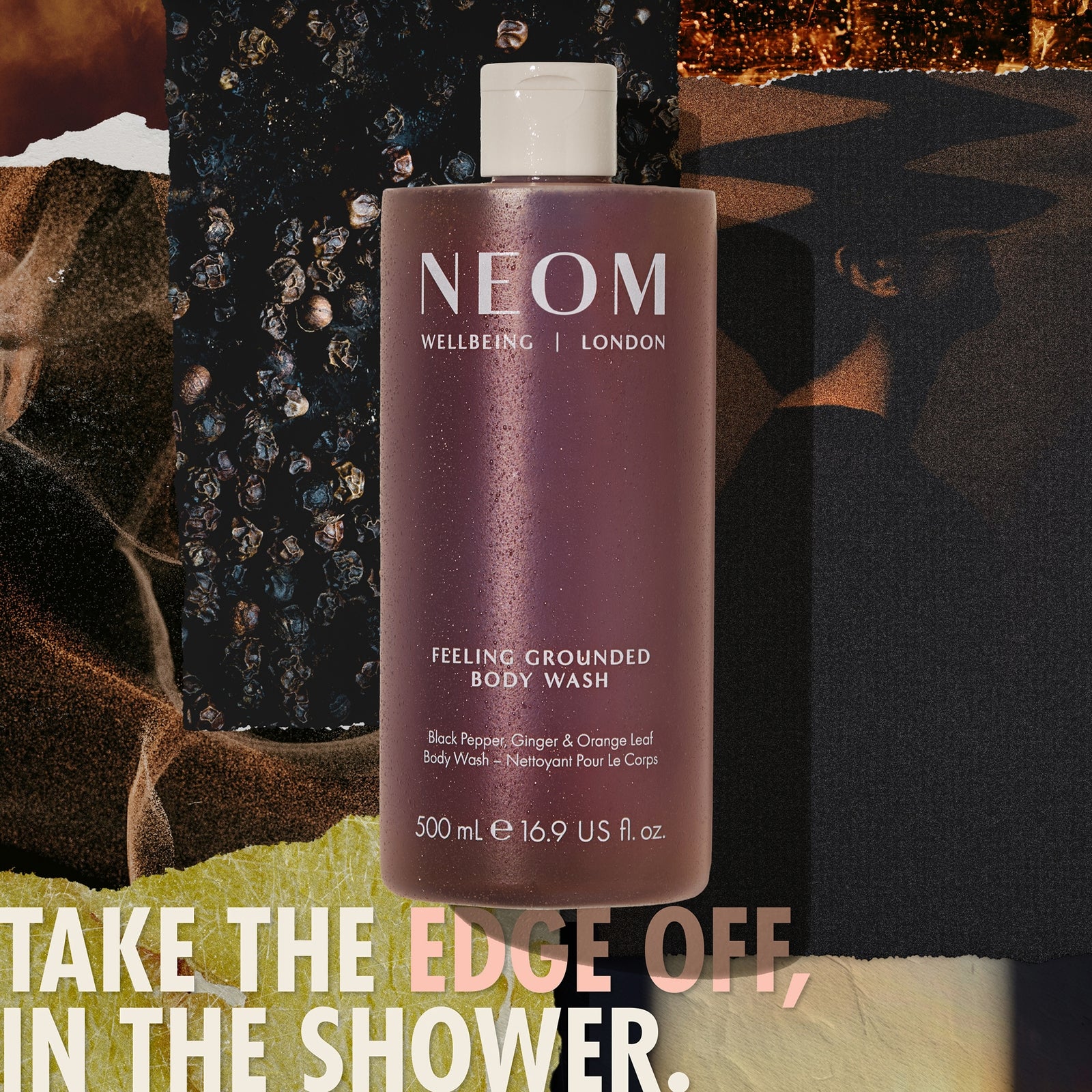 NEOM Feeling Grounded Body Wash 500ml 2