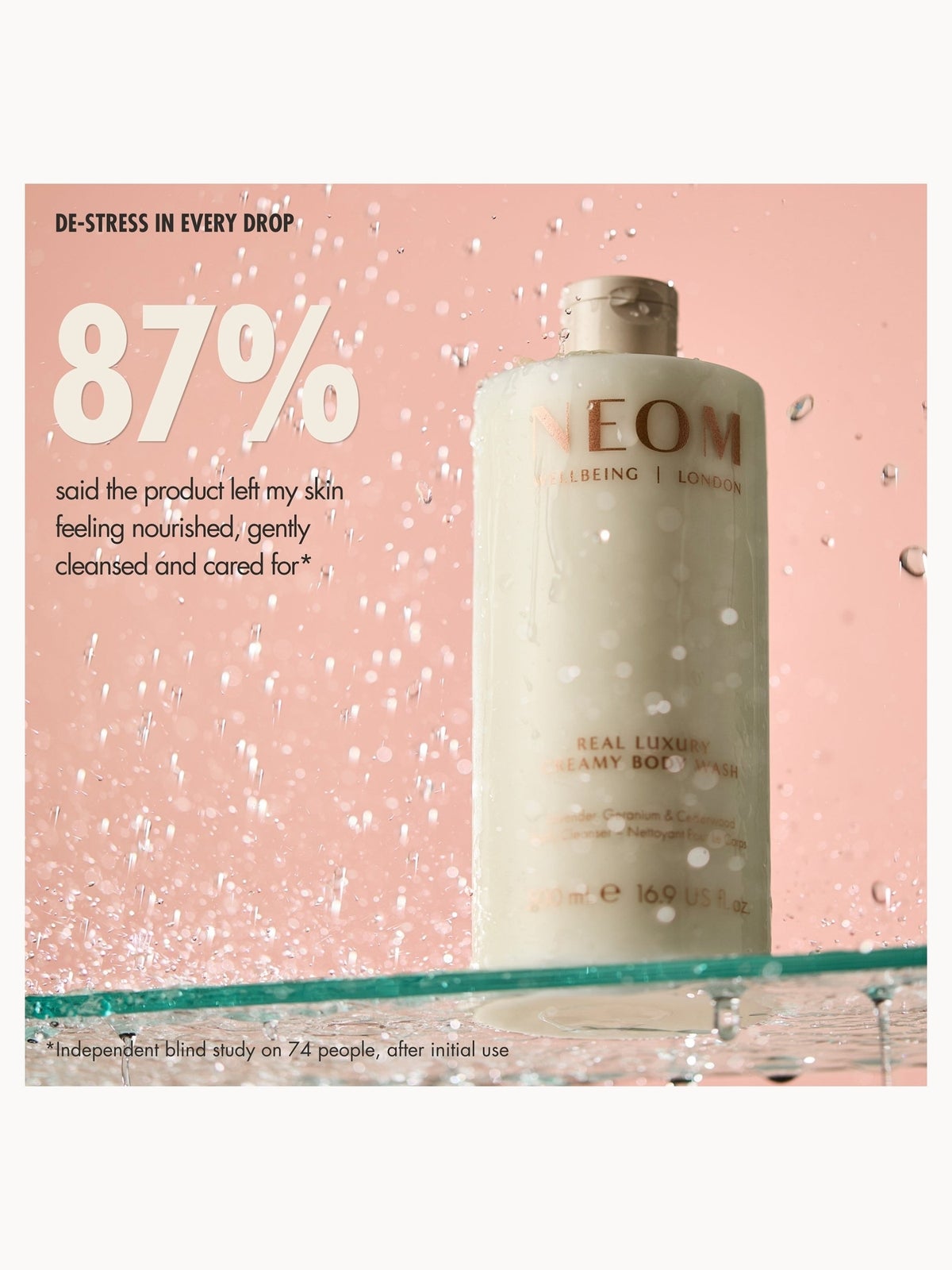 NEOM Real Luxury Creamy Body Wash 500ml 4