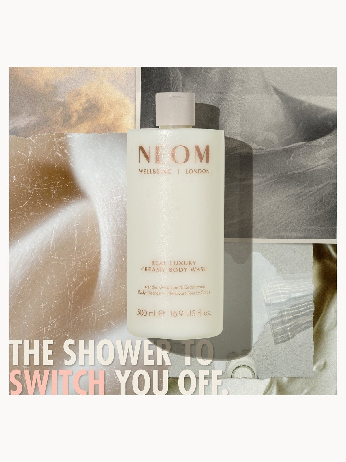 NEOM Real Luxury Creamy Body Wash 500ml 2