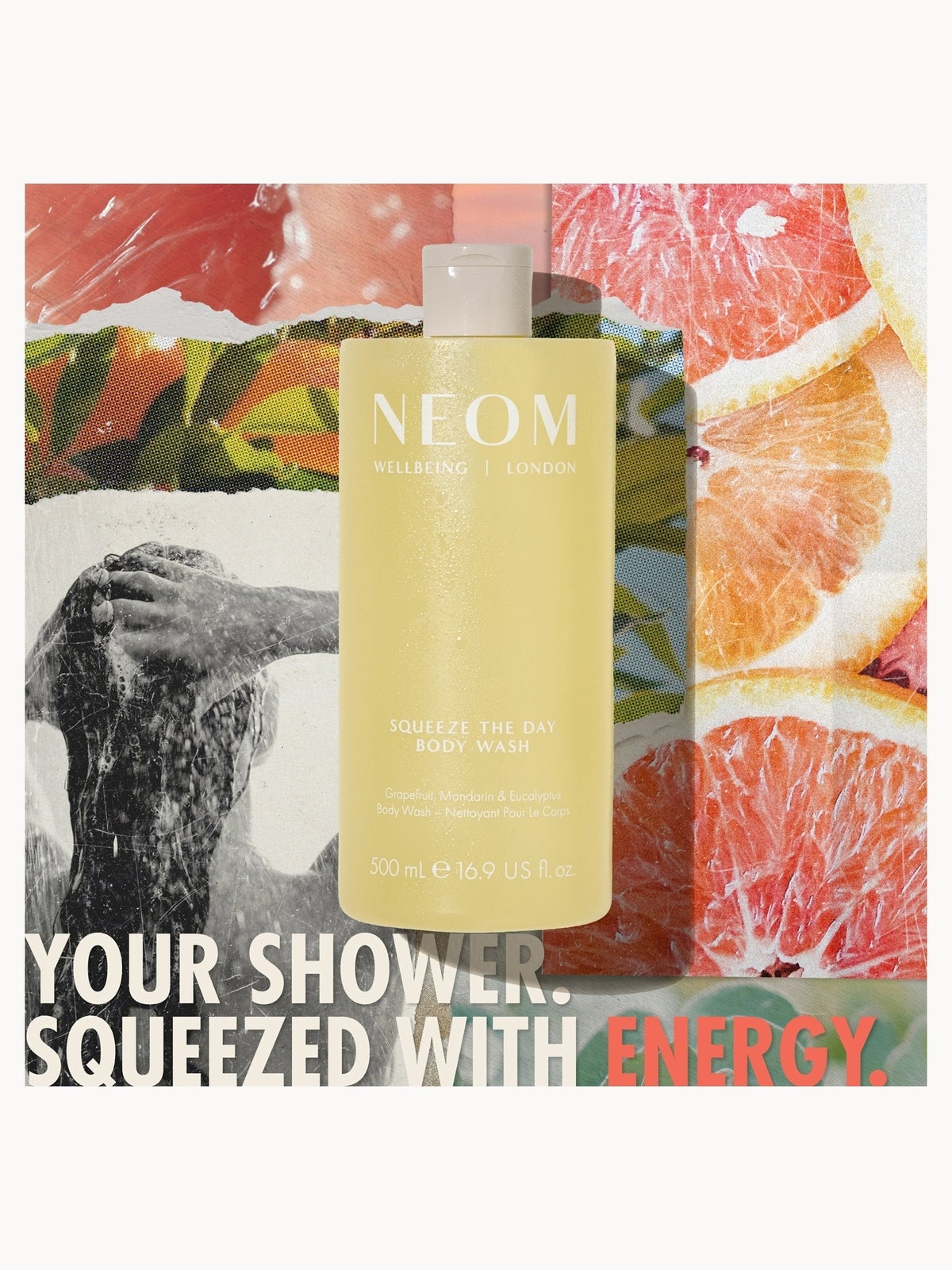 NEOM Squeeze The Day Body Wash 500ml 2