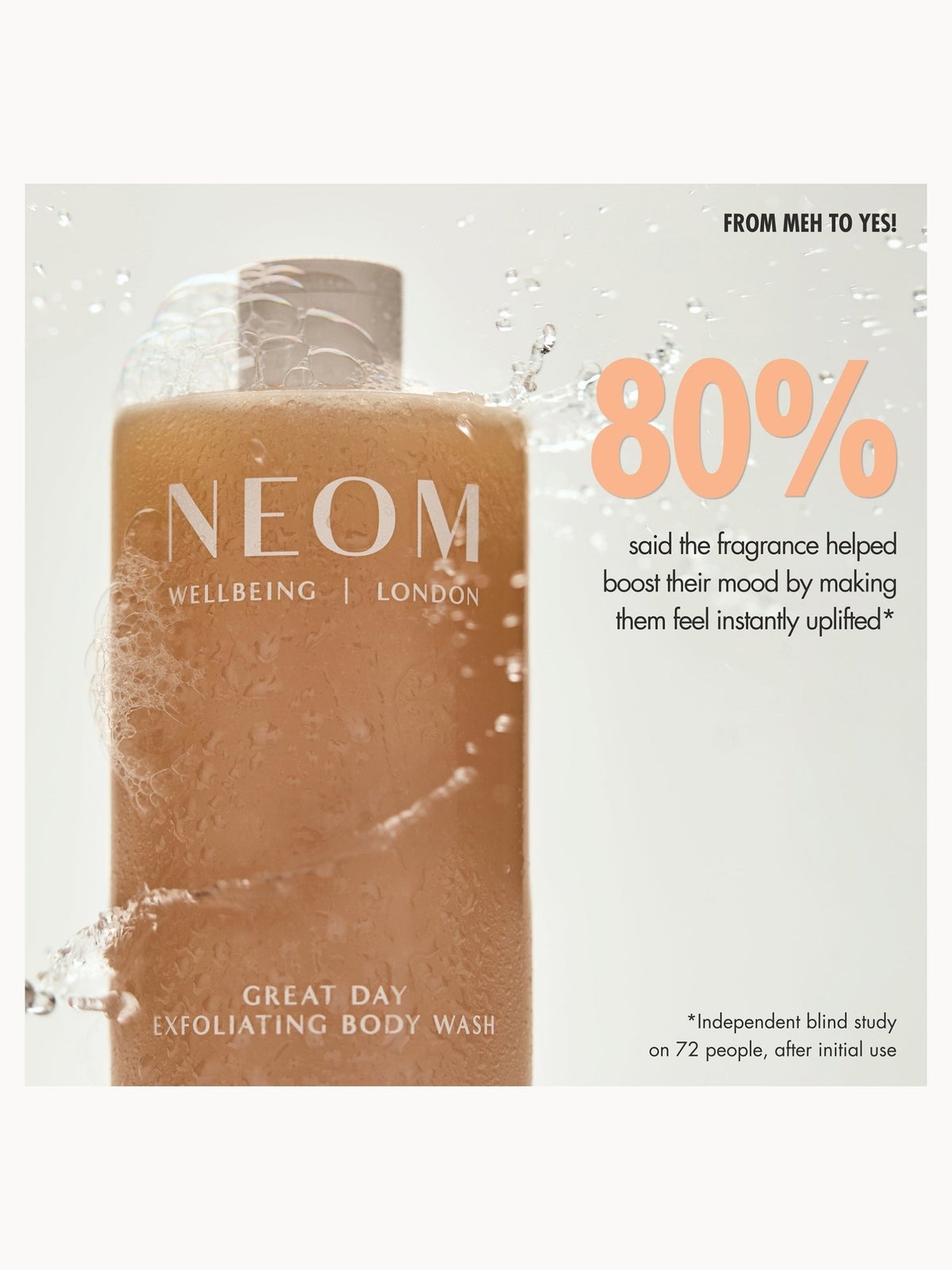 NEOM Great Day Exfoliating Body Wash 500ml 4