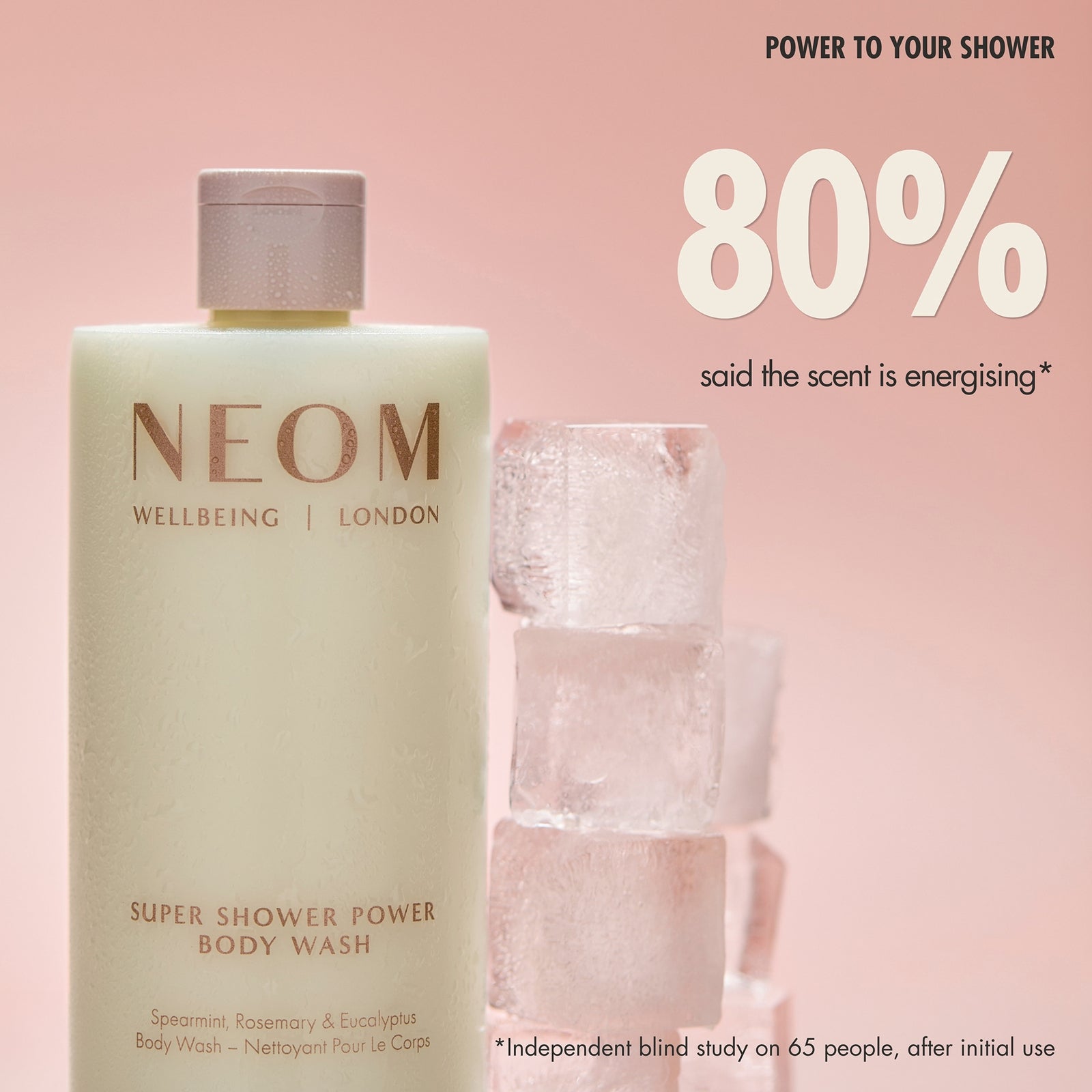 NEOM Super Shower Power Body Wash 500ml 4