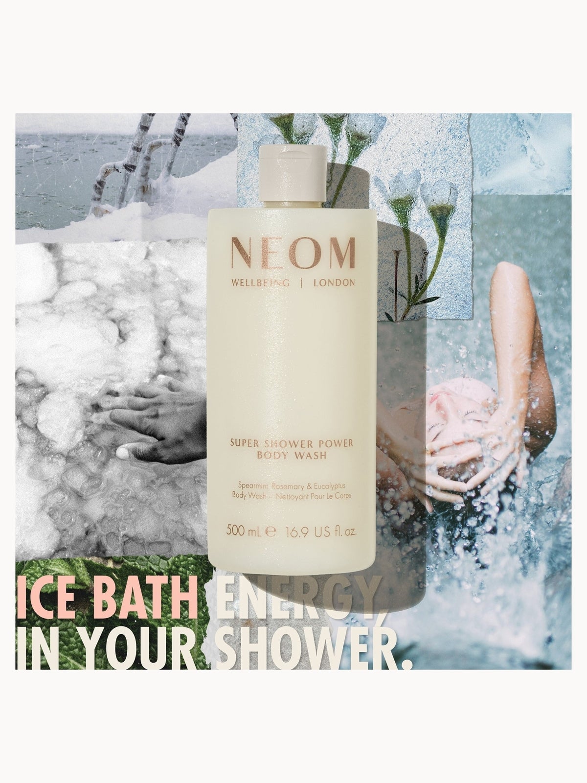 NEOM Super Shower Power Body Wash 500ml 2