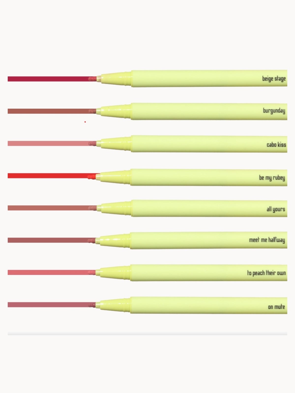 Made By Mitchell Modern Melt Liquid Lip Liner (Various Shades) - Burgandy 3