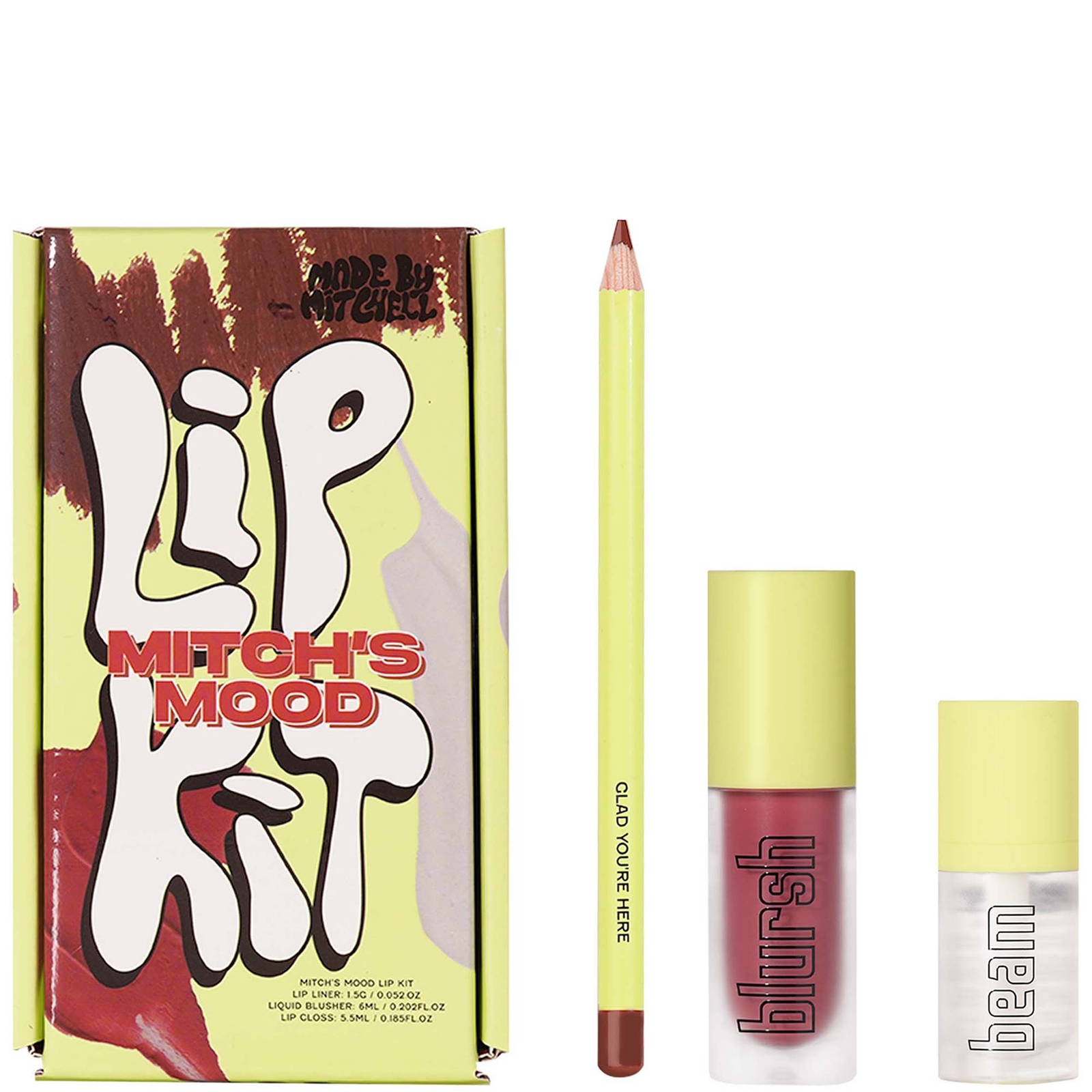 

Made By Mitchell Lip Kits (Various Shades) - Mitch's Mood
