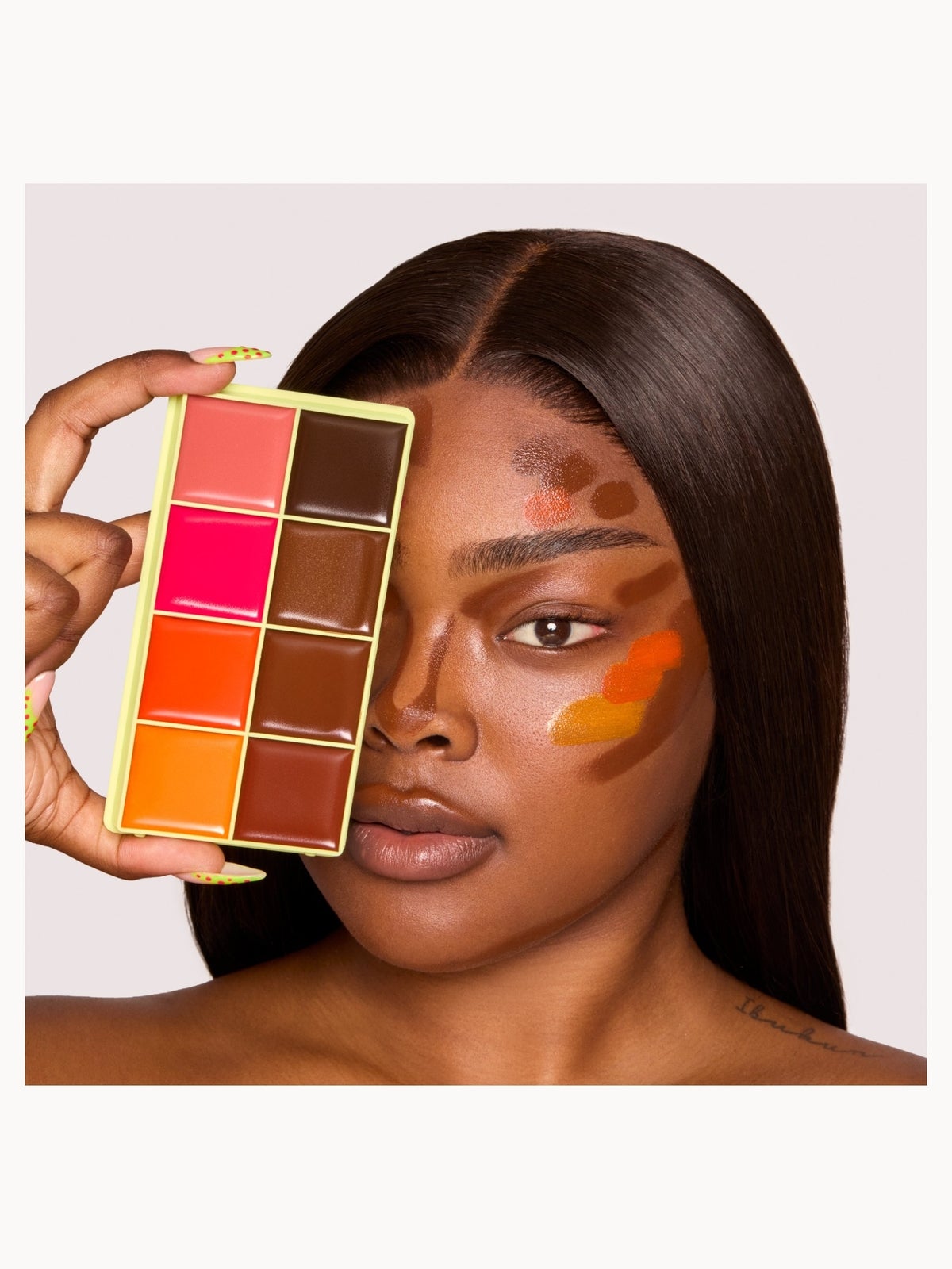 Made By Mitchell Curve Case Cream Blusher Palette (Various Shades) - Deep 4