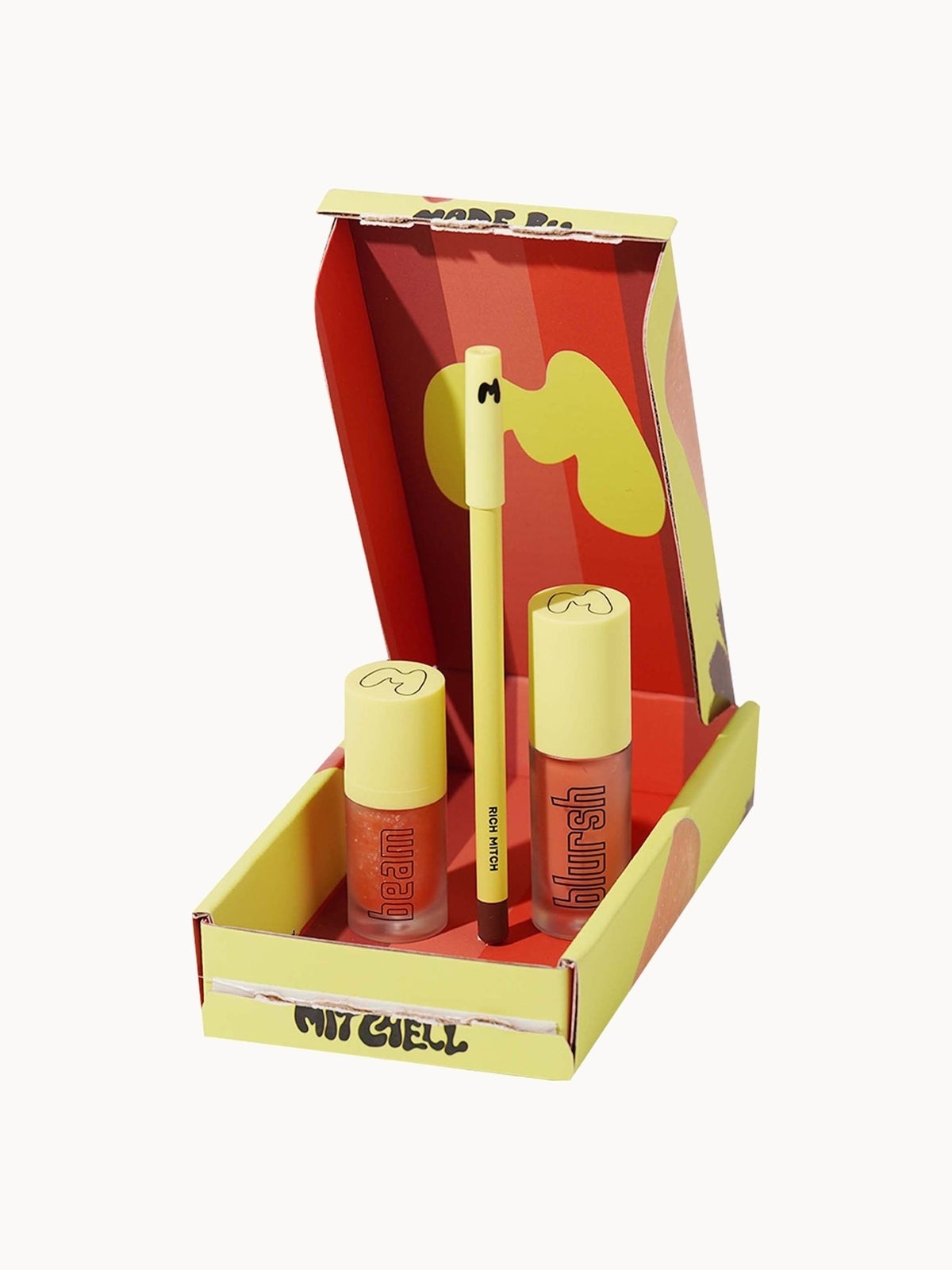 Made By Mitchell Lip Kit Mitch's Mood (Worth £38) - Melon Mood 2