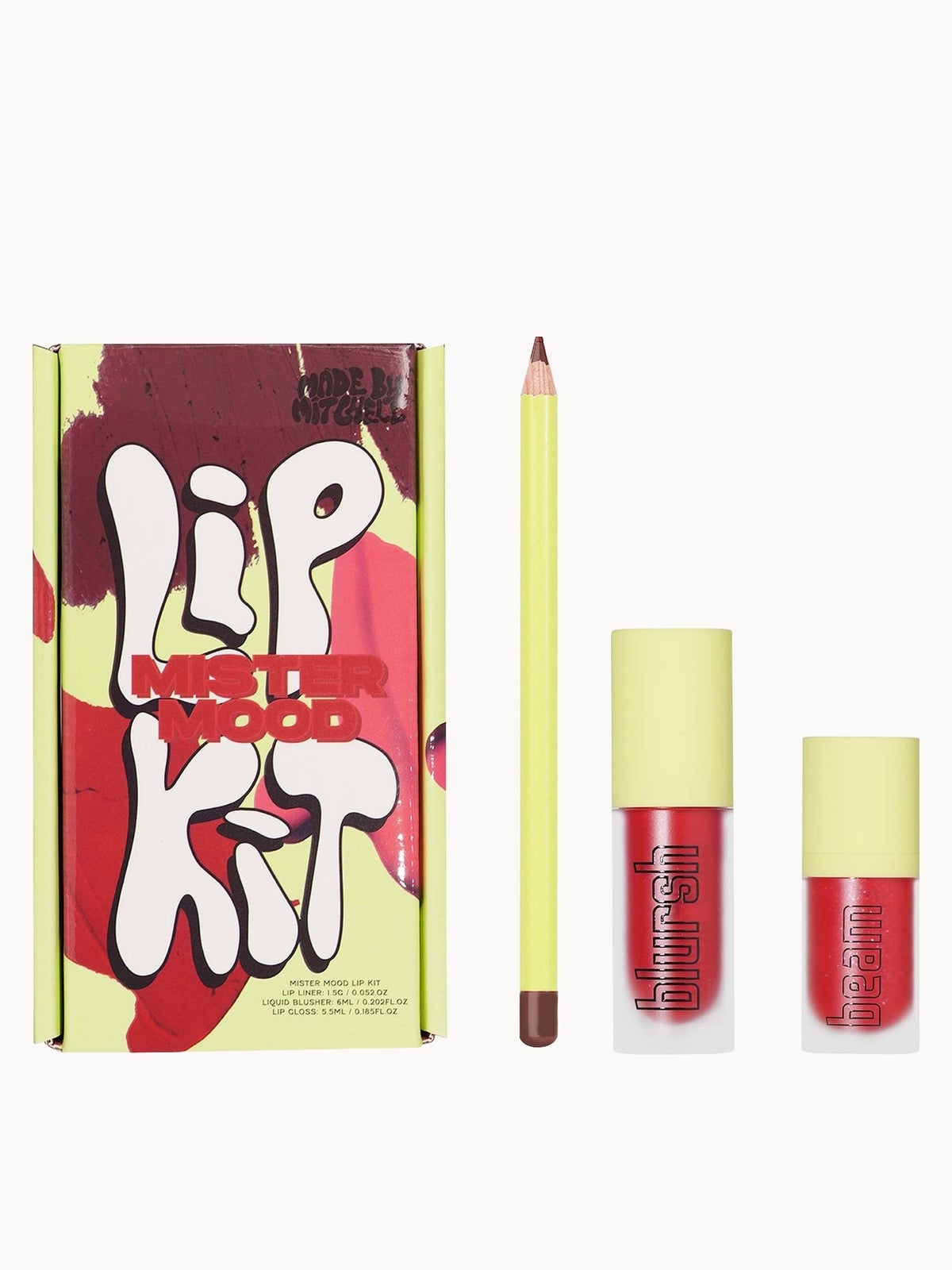 Made By Mitchell Lip Kit Mitch's Mood (Worth £38) - Mister Mood 5