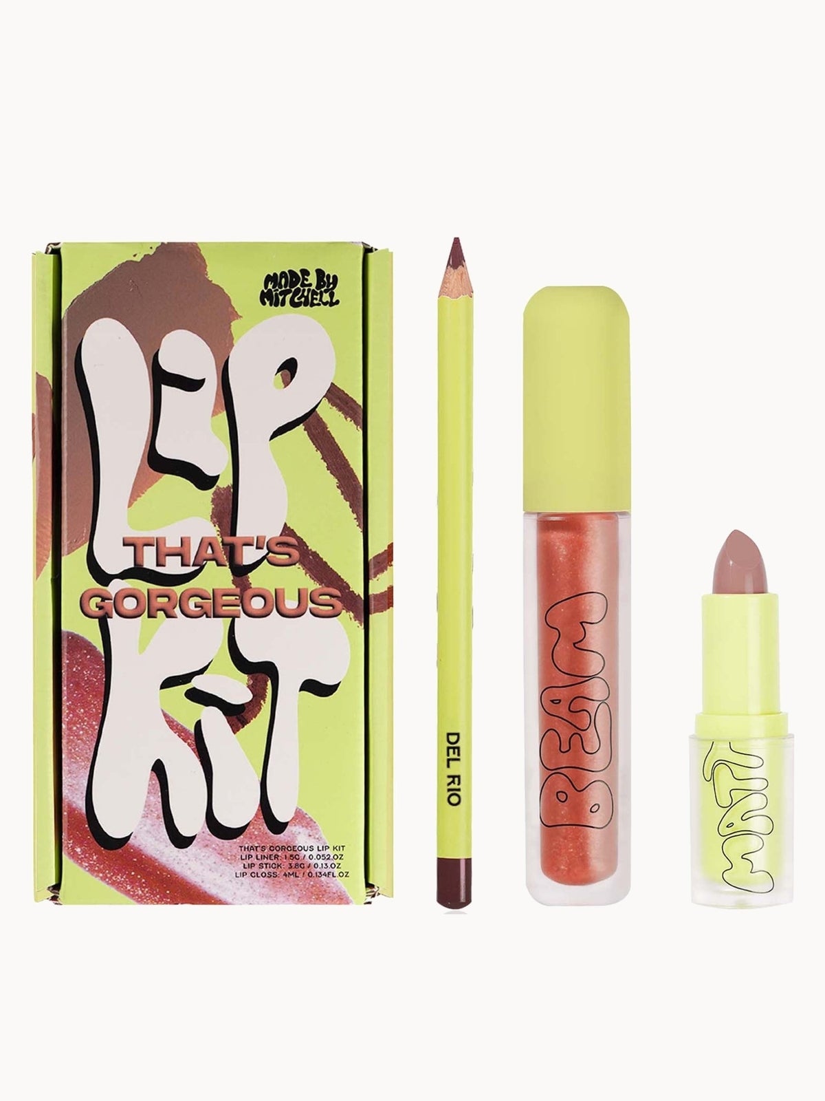 Made By Mitchell Lip Kit Mitch's Mood (Worth £38) - That's Gorgeous