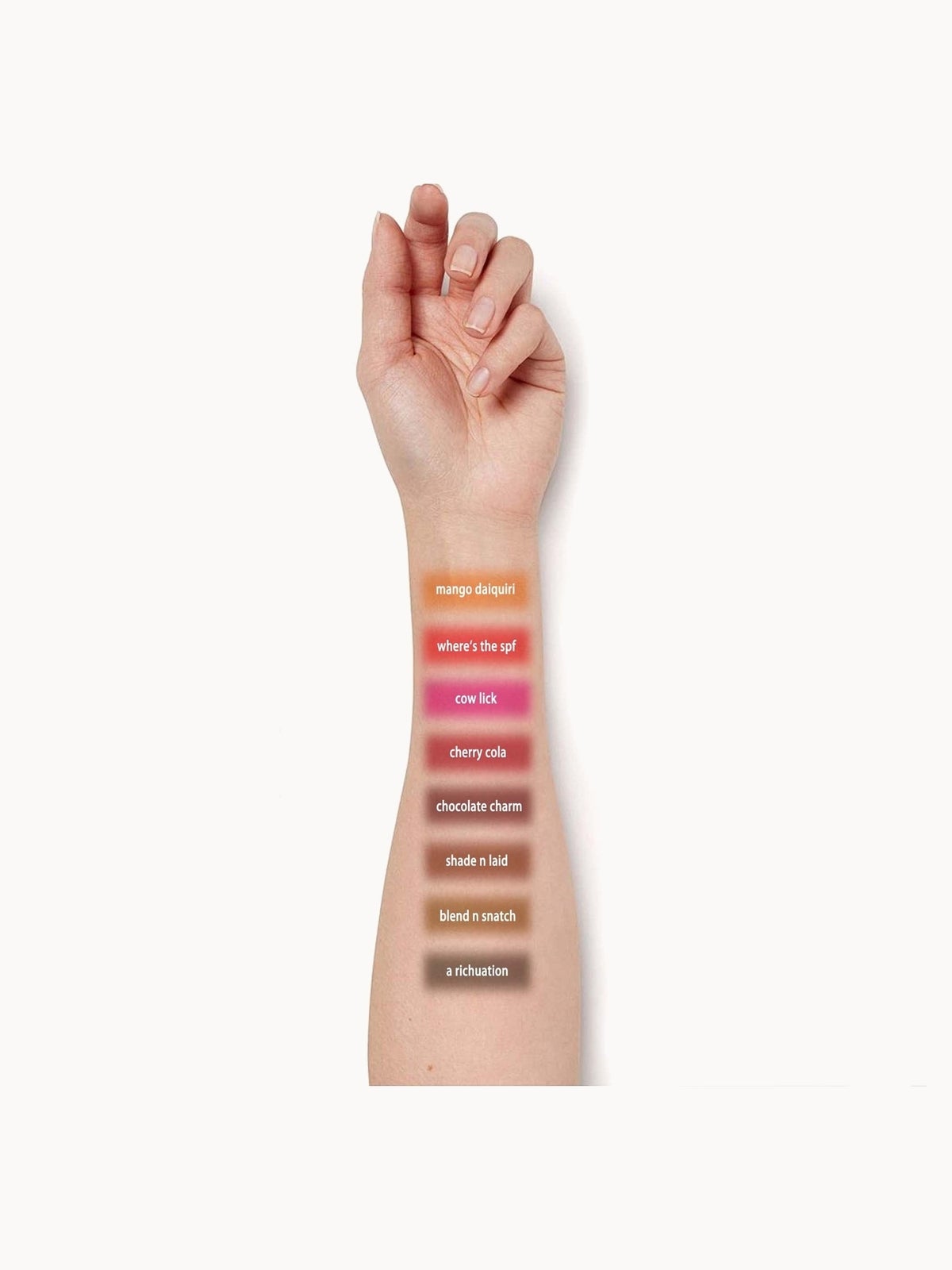 Made By Mitchell Curve Case Pressed Powder Blusher Palette (Various Shades) - Deep 3