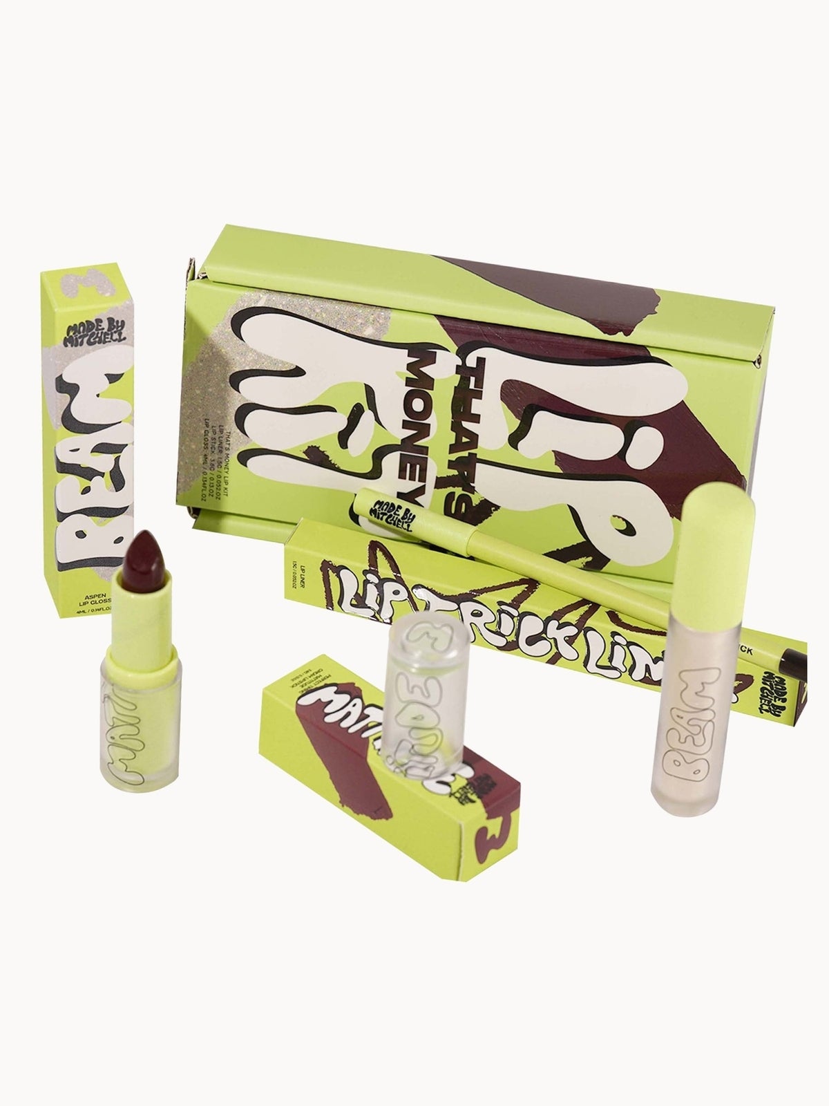 Made By Mitchell Lip Kit Mitch's Mood (Worth £38) - That's Money 2