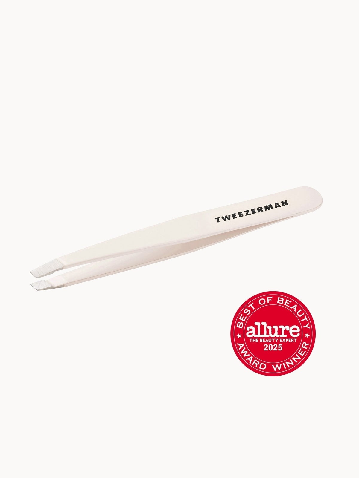 Tweezerman Ivory Full Slant Tweezer 2