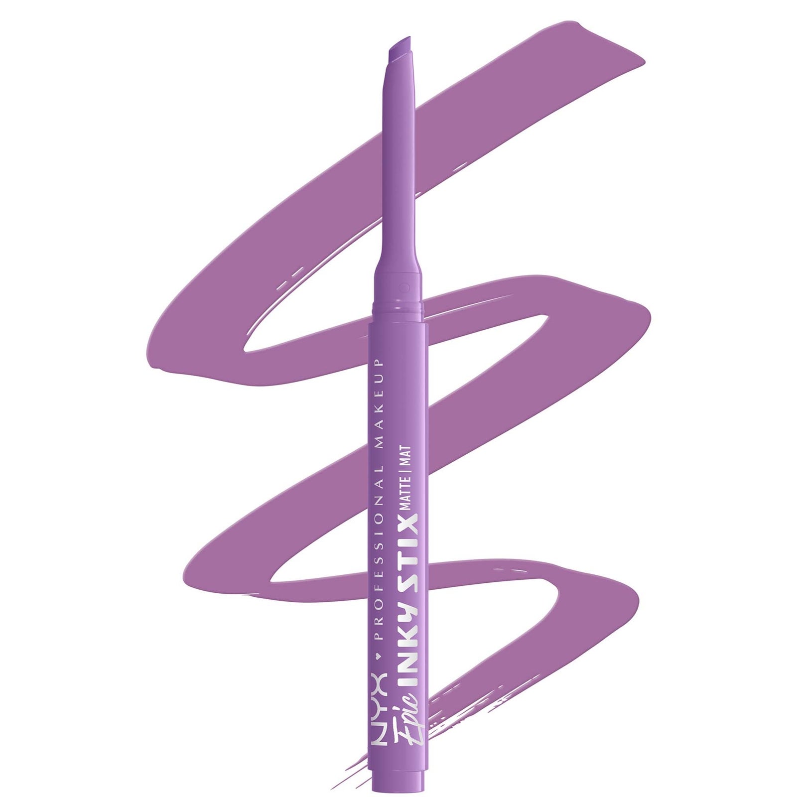 NYX Professional Makeup Epic Inky Stix Waterproof Cream Gel Eyeliner (Various Shades) - Lavender Link