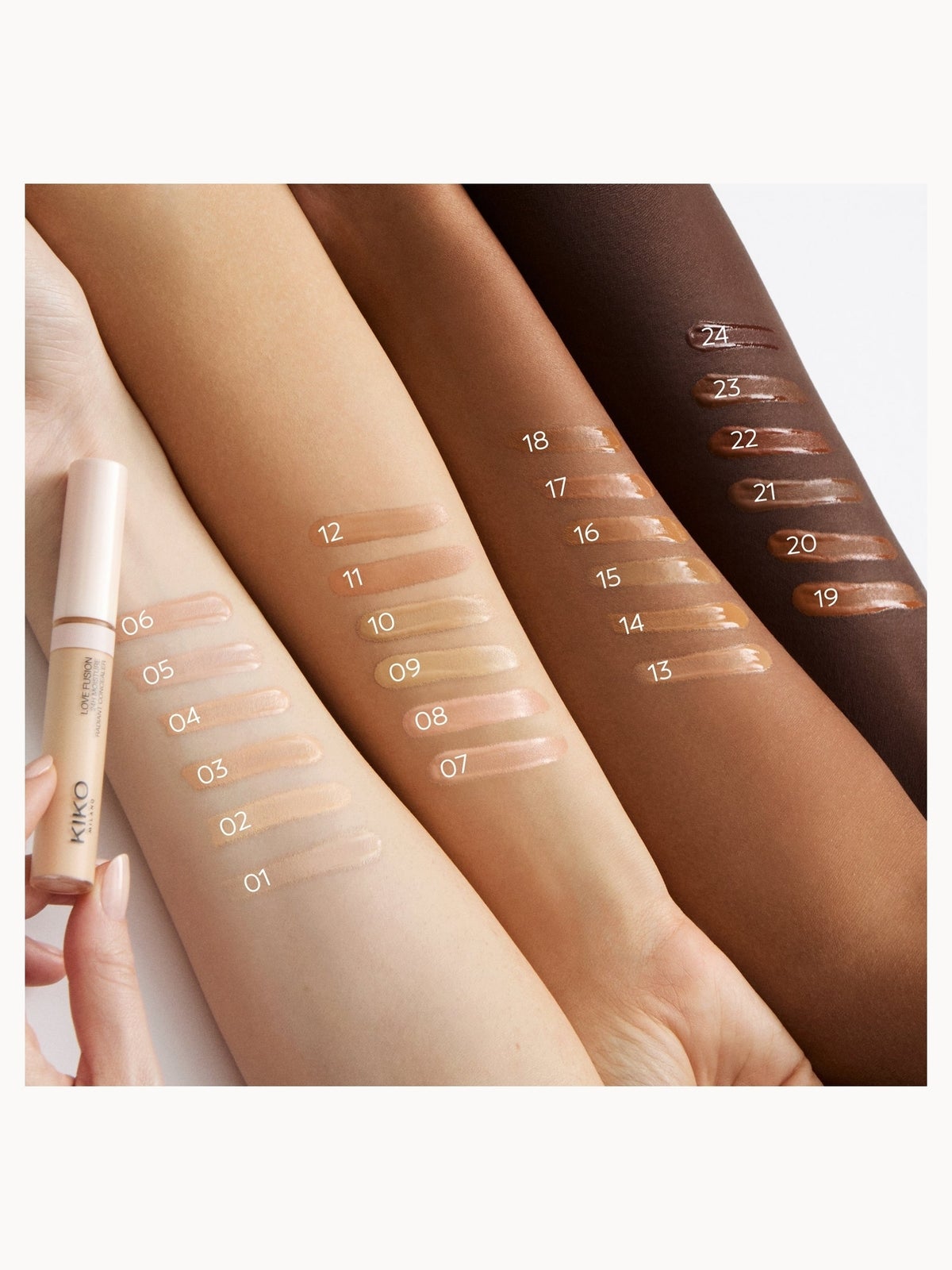 KIKO Milano Love Fusion Radiant Concealer 8ml (Various Shades) - 13 Ginger 4