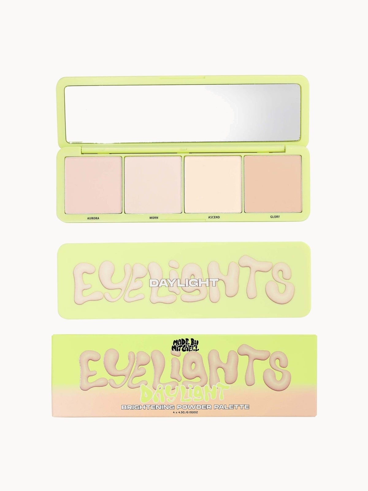 Made By Mitchell Eyelights Brightening Powder Palette (Various Shades) - Daylight 2