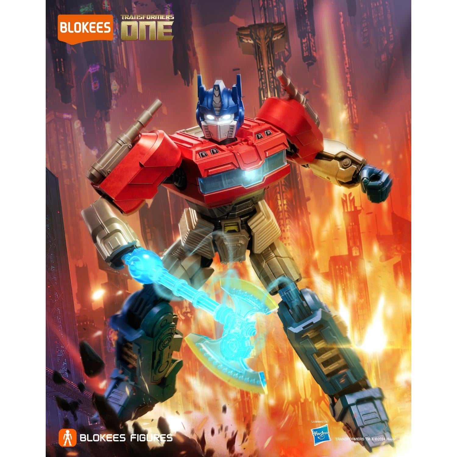 Blokees - Transformers  Classic Class 11 Transformers Optimus Prime (ONE Movie)