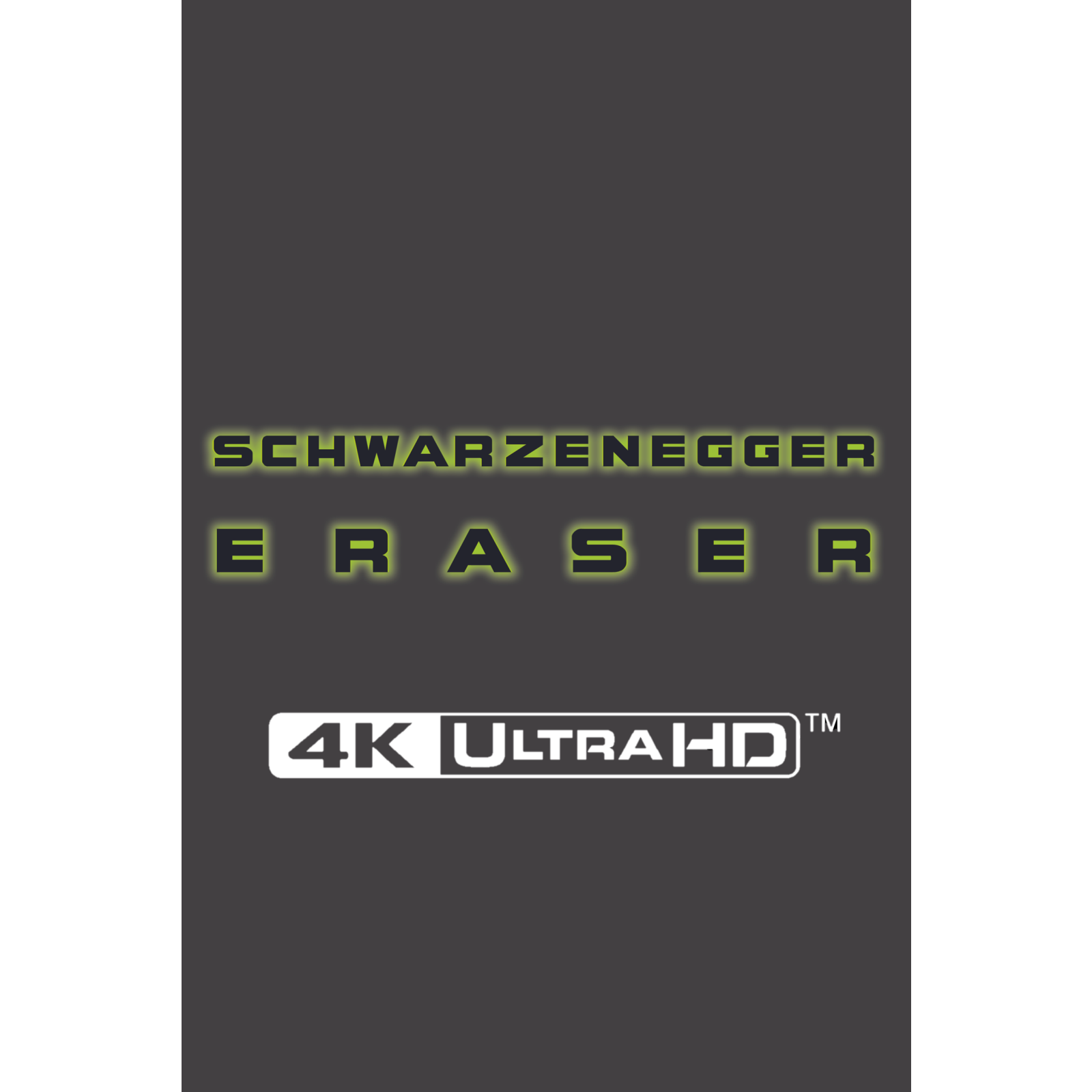 Warner Bros. Eraser 4K Ultra Hd Collector's Edition With SteelBook