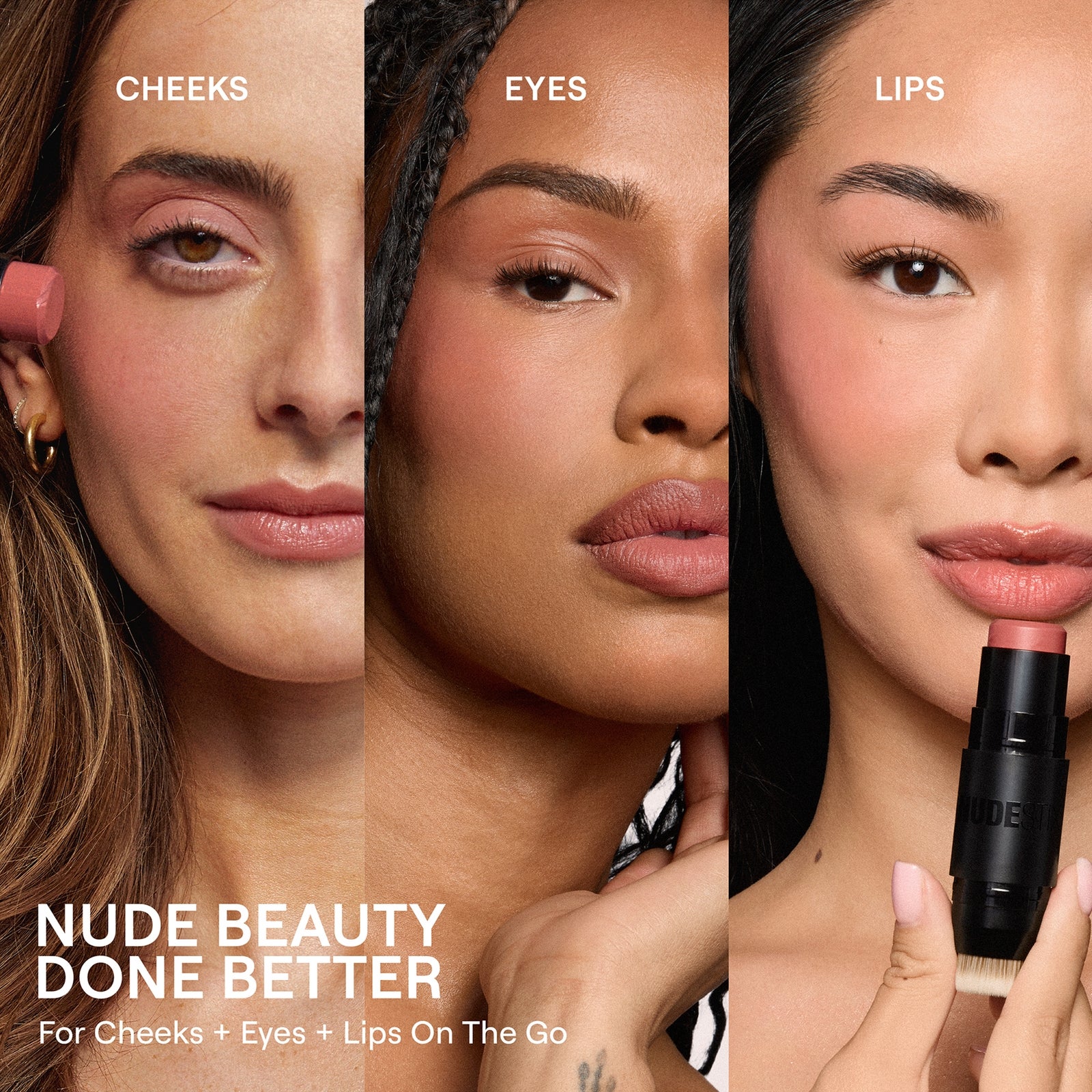 NUDESTIX Nudies Matte All Over Face Blush Colour 7g (Various Shades) - Sweet Cheeks 3