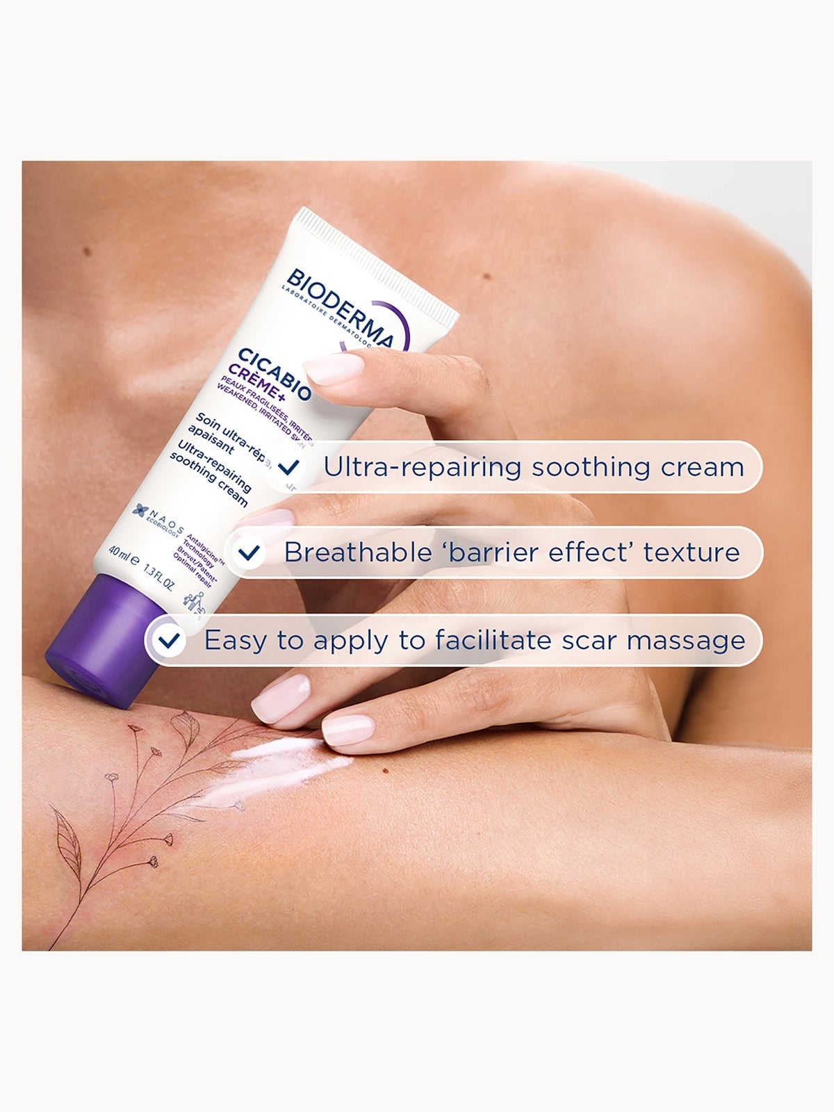 Bioderma Cicabio Creme+ 100ml 3