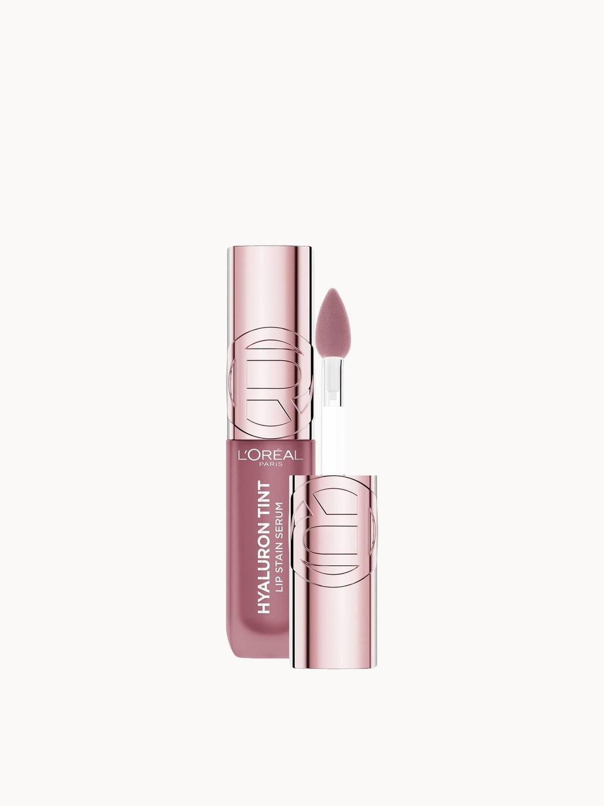 L'Oréal Paris Hyaluron Tint Lip Stain Serum, Hydrating Lip Stain (Various Shades) - 217 Smokey Mauve