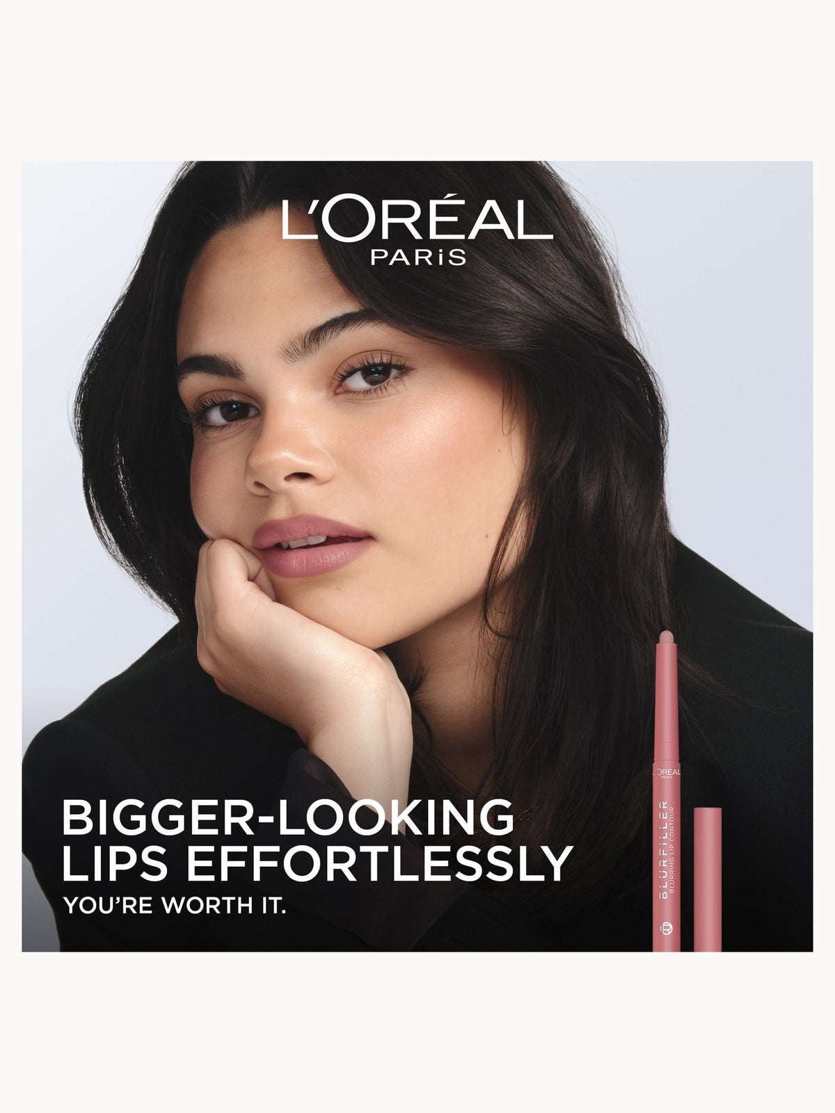 L'Oréal Paris Blurfiller Blurring Lip Contour Lip Liner (Various Shades) - 635 Worth It Medium 2