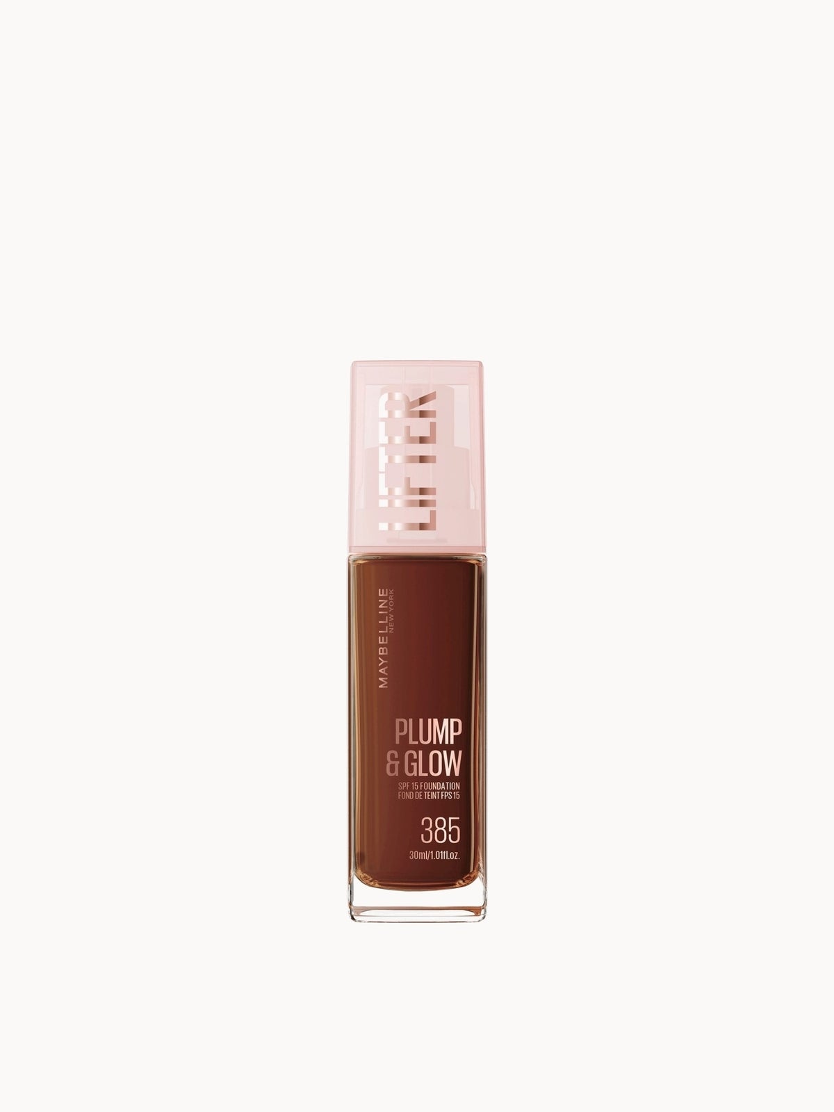Maybelline New York Lifter Lifter Plump & Glow Foundation (Various Shades) - 385