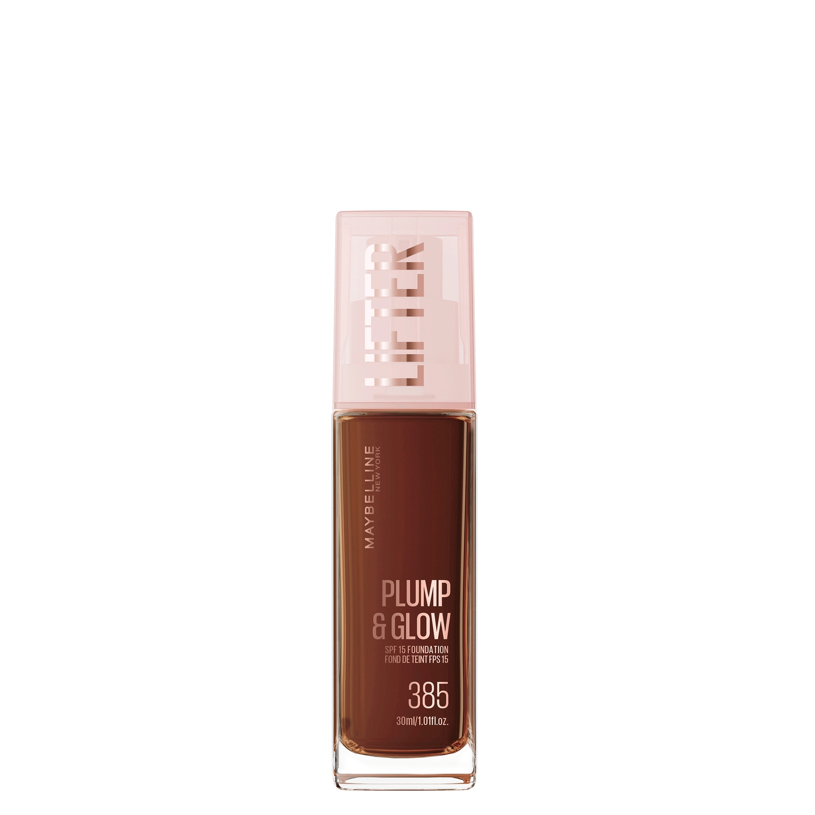 Maybelline New York Lifter Lifter Plump & Glow Foundation (Various Shades) - 385