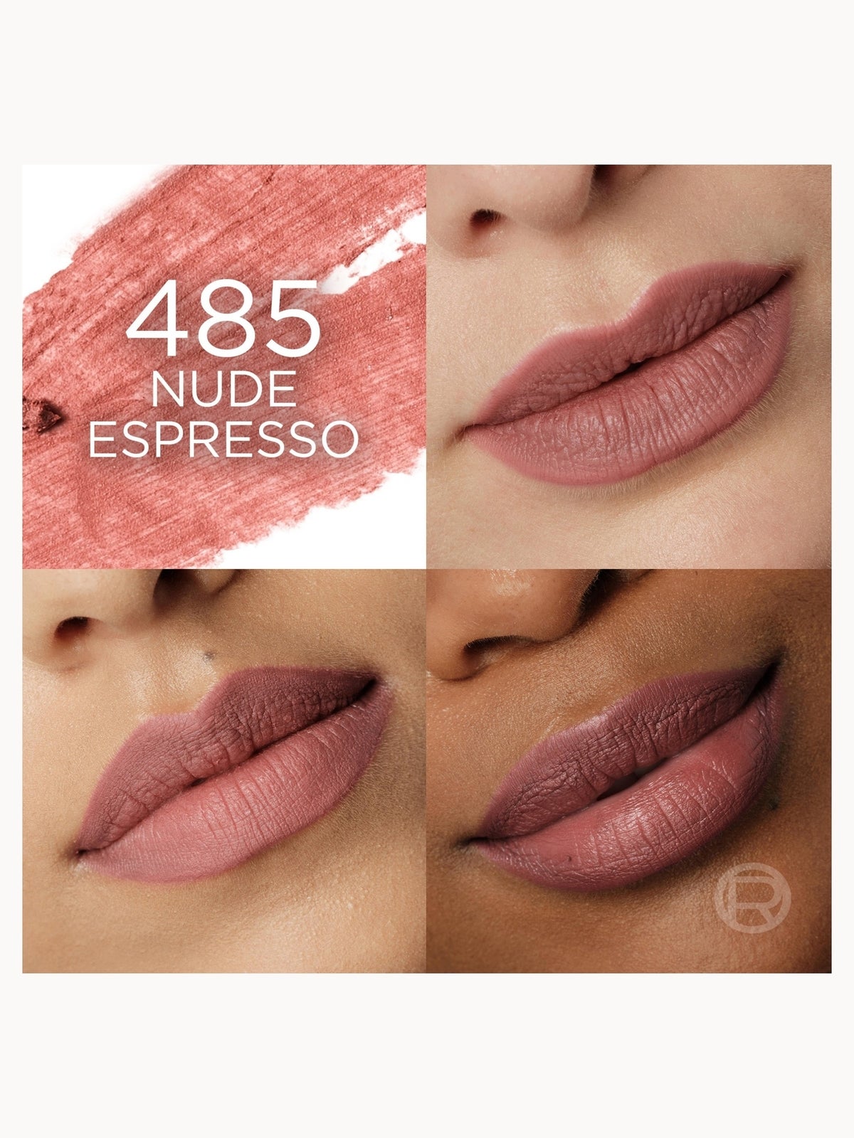 L'Oréal Paris Blurfiller Blurring Lip Contour Lip Liner (Various Shades) - 485 Nude Espresso 3