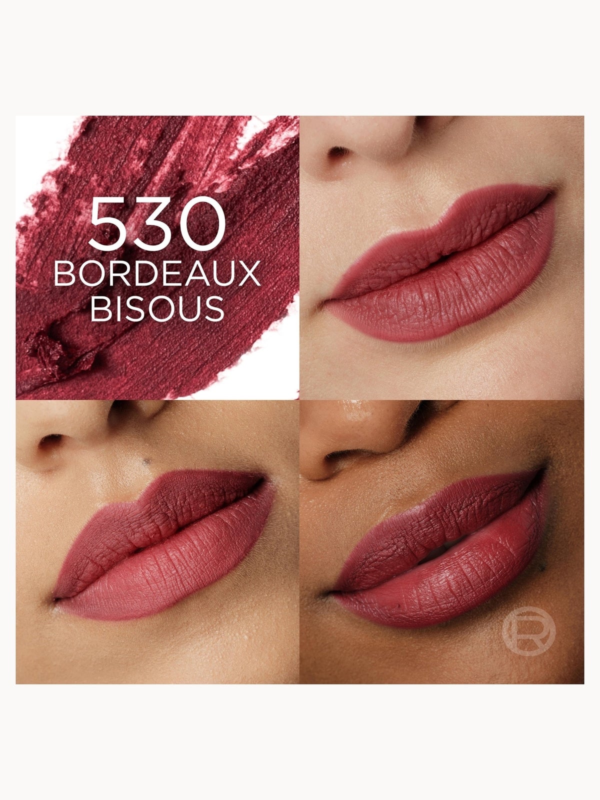 L'Oréal Paris Blurfiller Blurring Lip Contour Lip Liner (Various Shades) - 530 Bordeaux Bisou 3