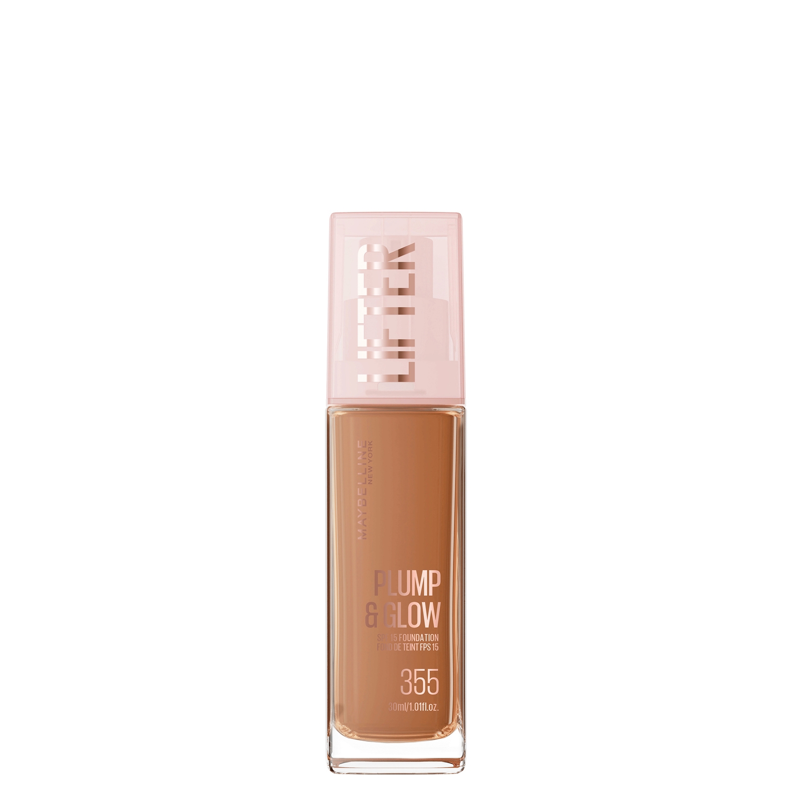 

Maybelline New York Lifter Lifter Plump & Glow Foundation (Various Shades) - 355