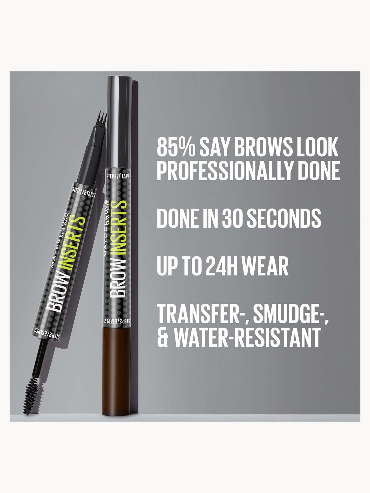 Maybelline Brow Inserts Brow Multiplying Tool (Various Shades) - 02 Soft Brown 4