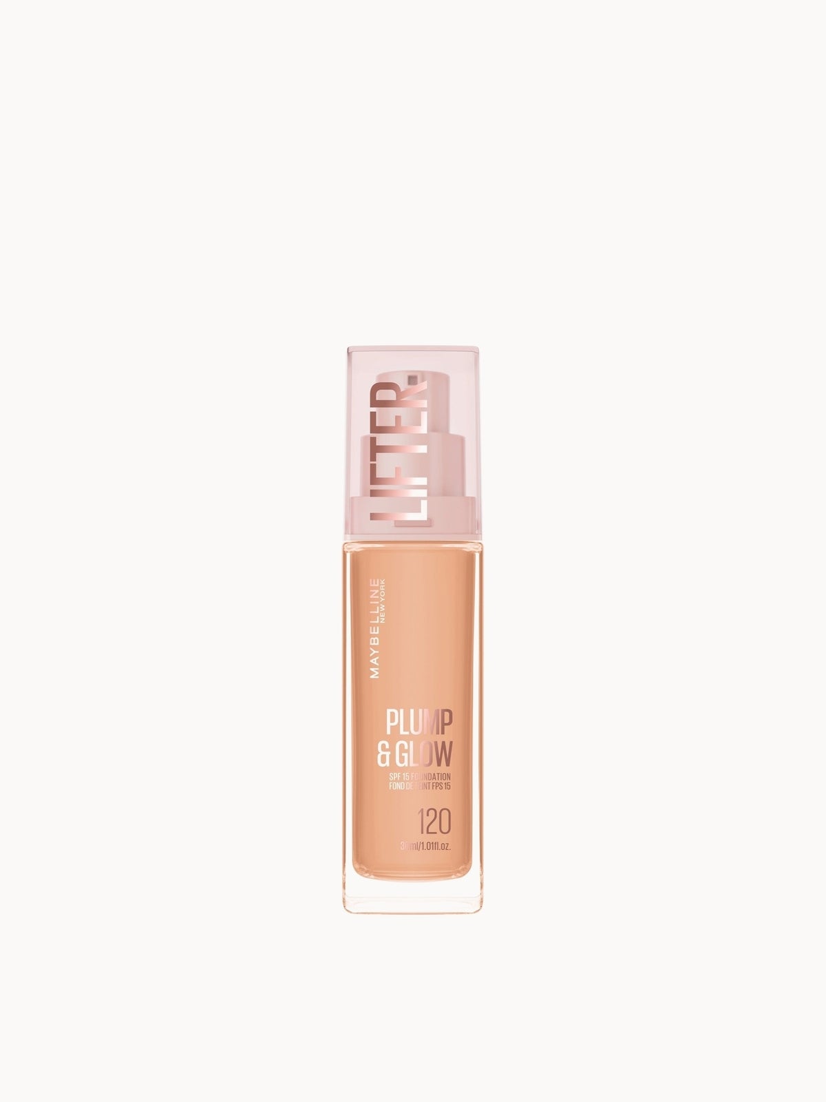 Maybelline New York Lifter Lifter Plump & Glow Foundation (Various Shades) - 120