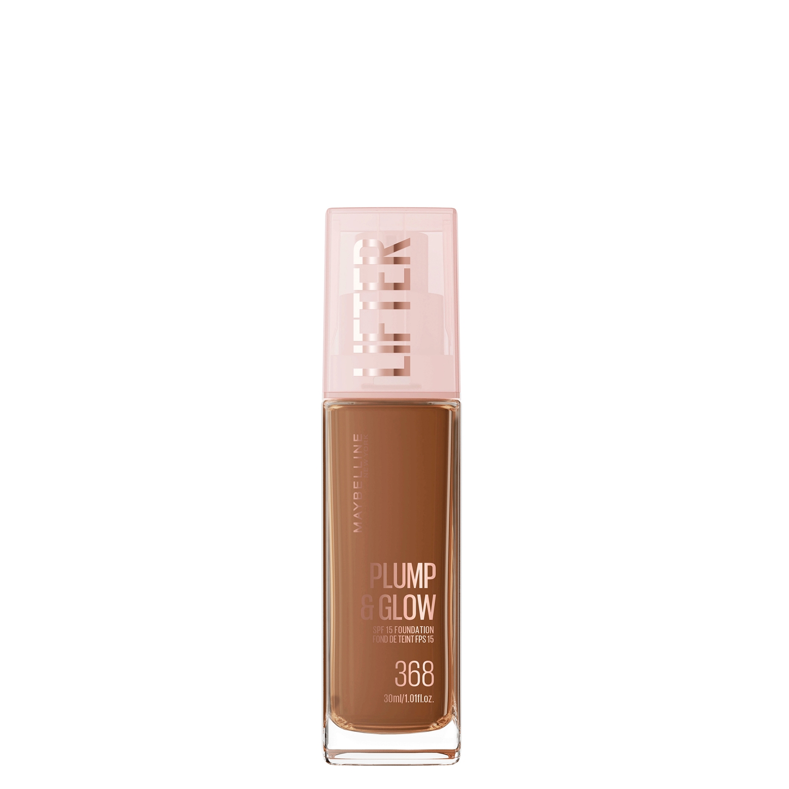 Maybelline New York Lifter Lifter Plump & Glow Foundation (Various Shades) - 368