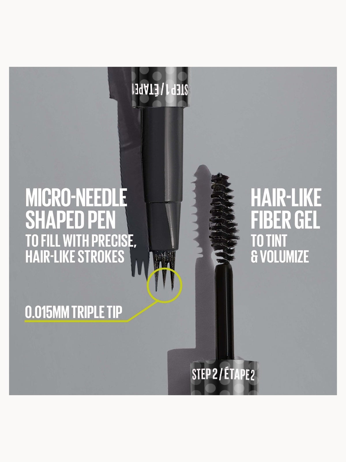 Maybelline Brow Inserts Brow Multiplying Tool (Various Shades) - 05 Deep Brown 4