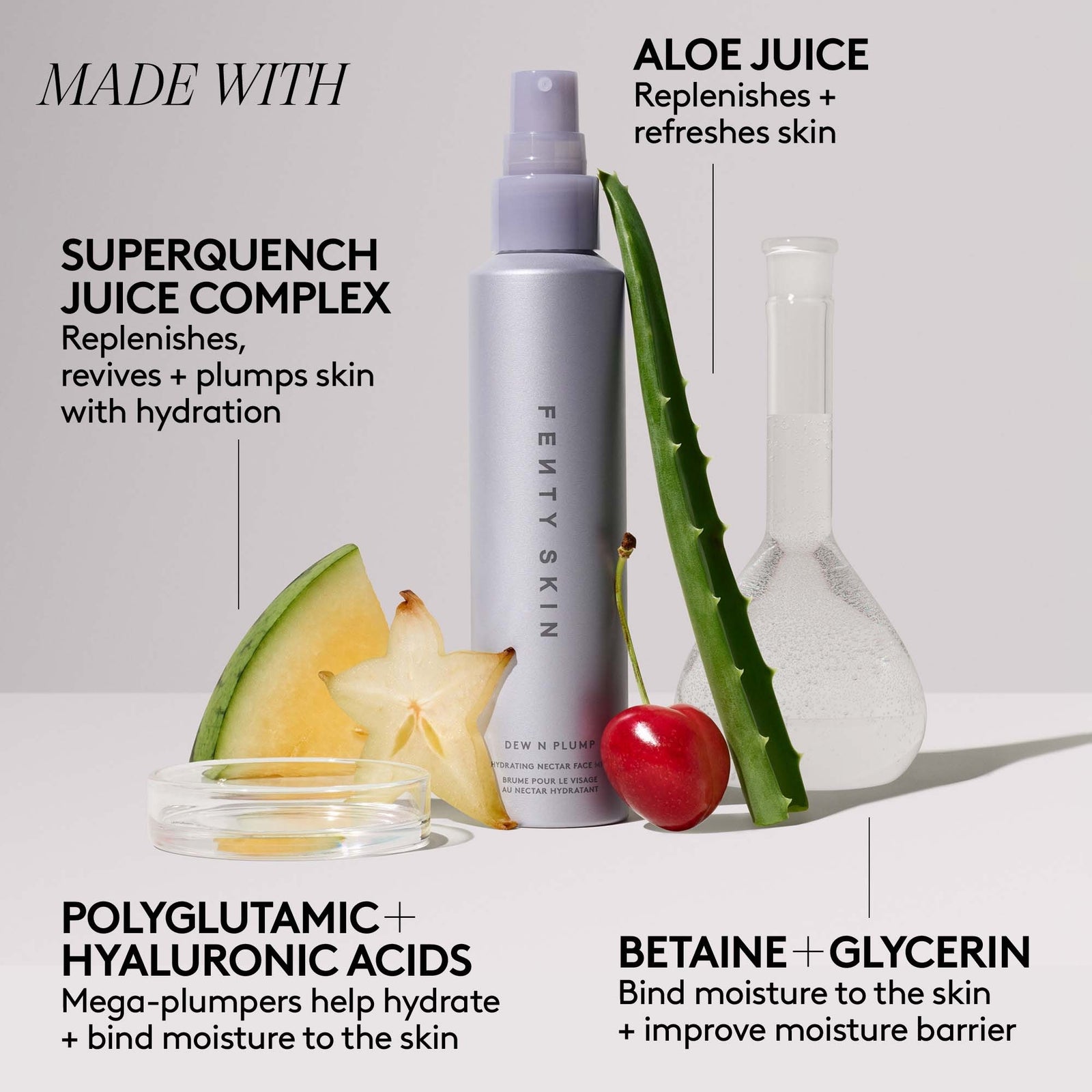 Fenty Skin Dew N Plump Hydrating Face Mist 3