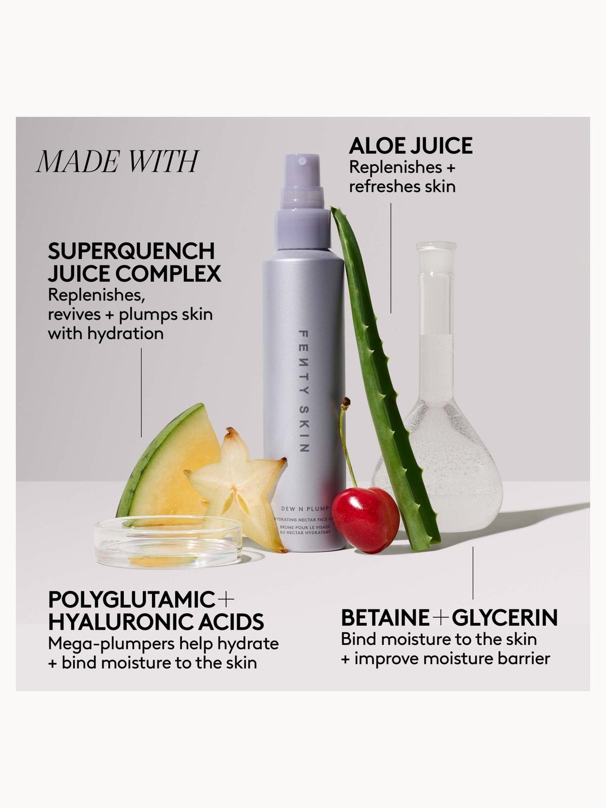 Fenty Skin Dew N Plump Hydrating Face Mist 3