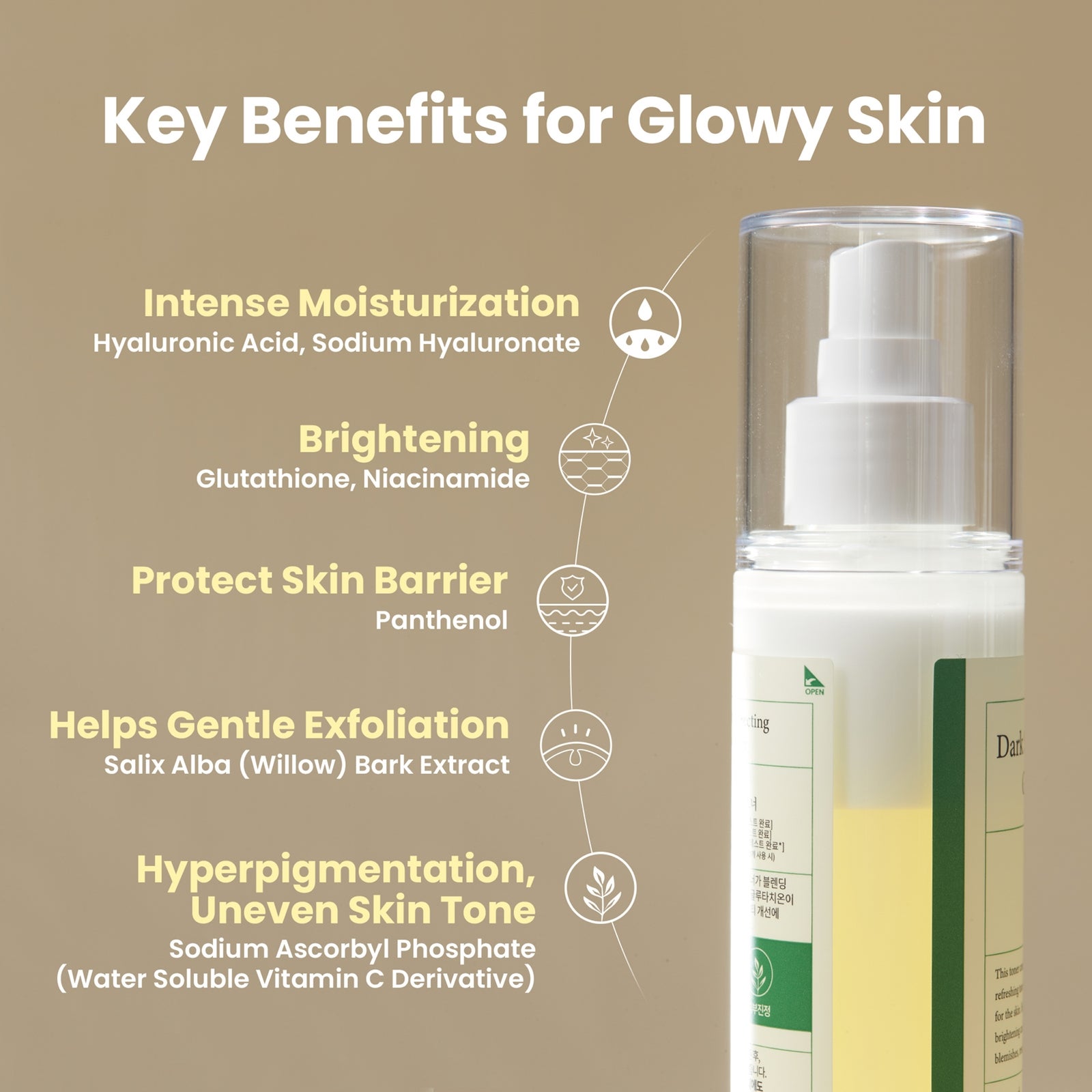 Axis-Y Dark Spot Correcting Glow Toner 125ml, photo 4