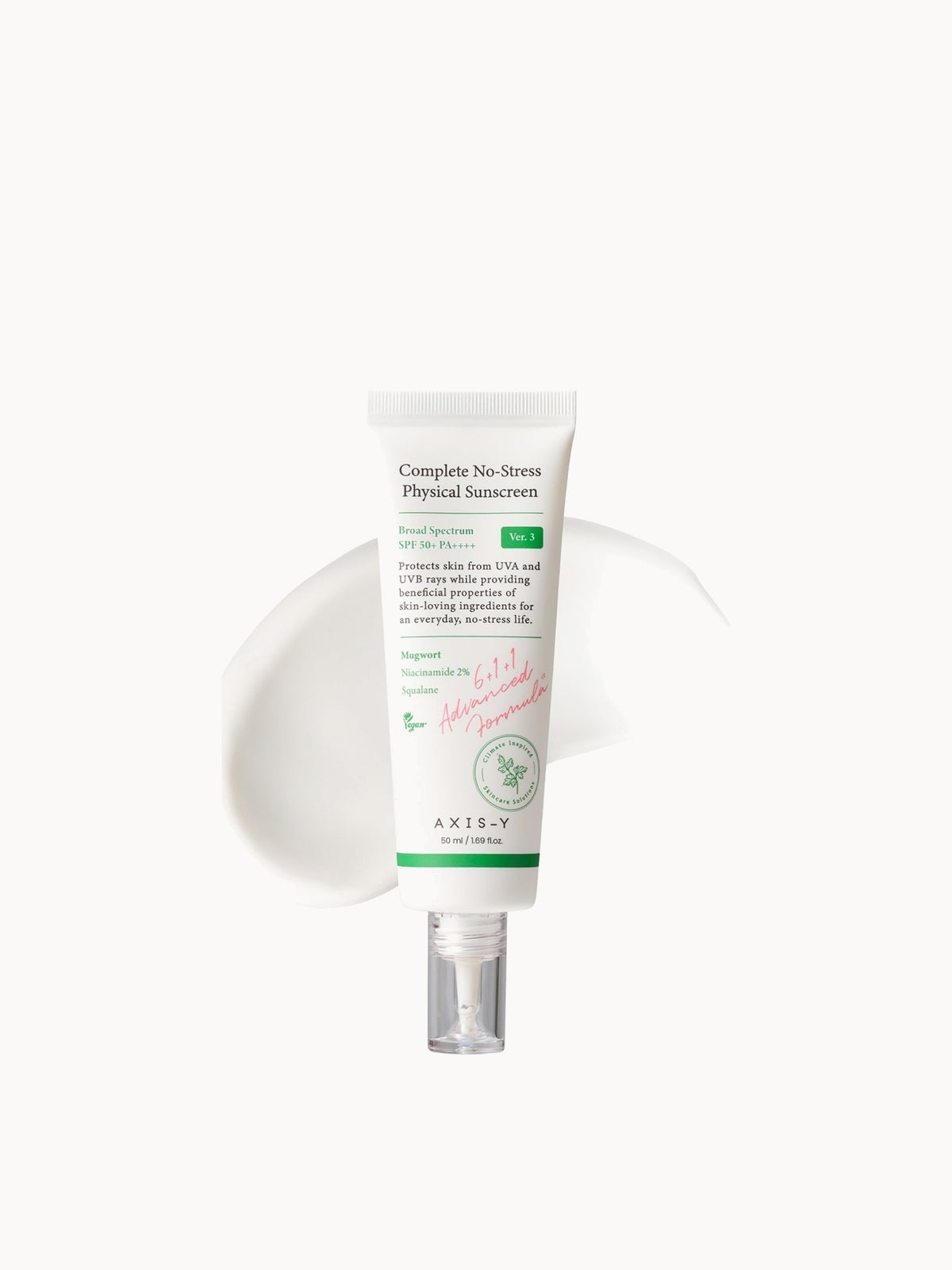 Axis-Y Complete No-Stress Physical Sunscreen V.3 50ml