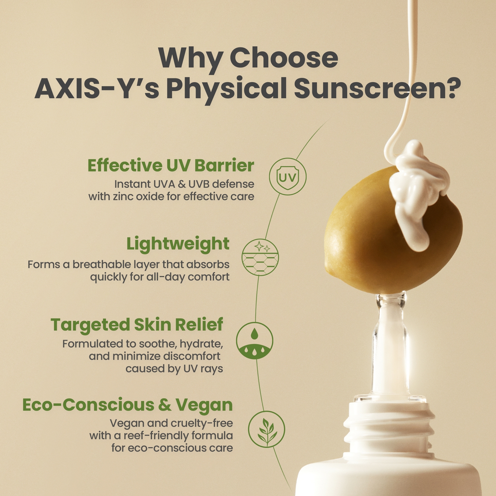 Thumbnail - Axis-Y Complete No-Stress Physical Sunscreen V.3 50ml