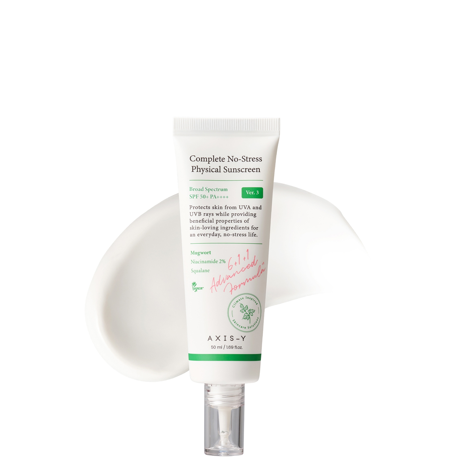 Axis-y Complete No-stress Physical Sunscreen V.3 50ml