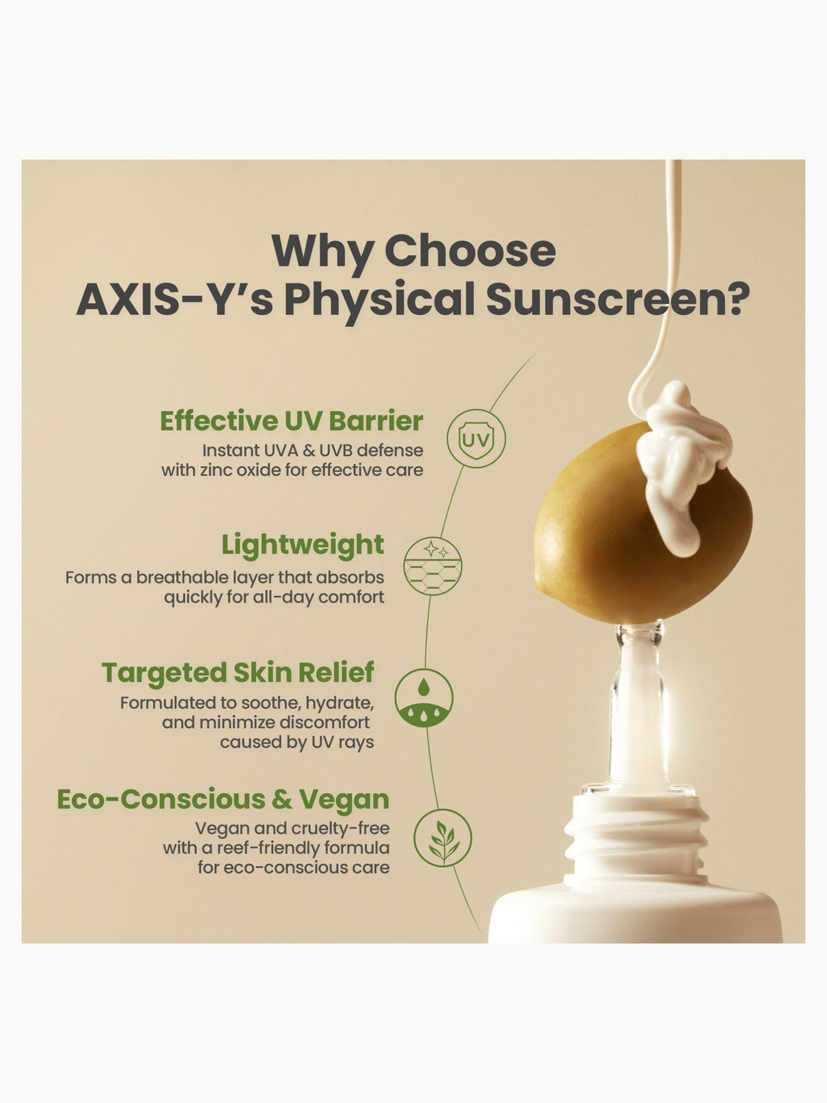 Axis-Y Complete No-Stress Physical Sunscreen V.3 50ml, photo 4