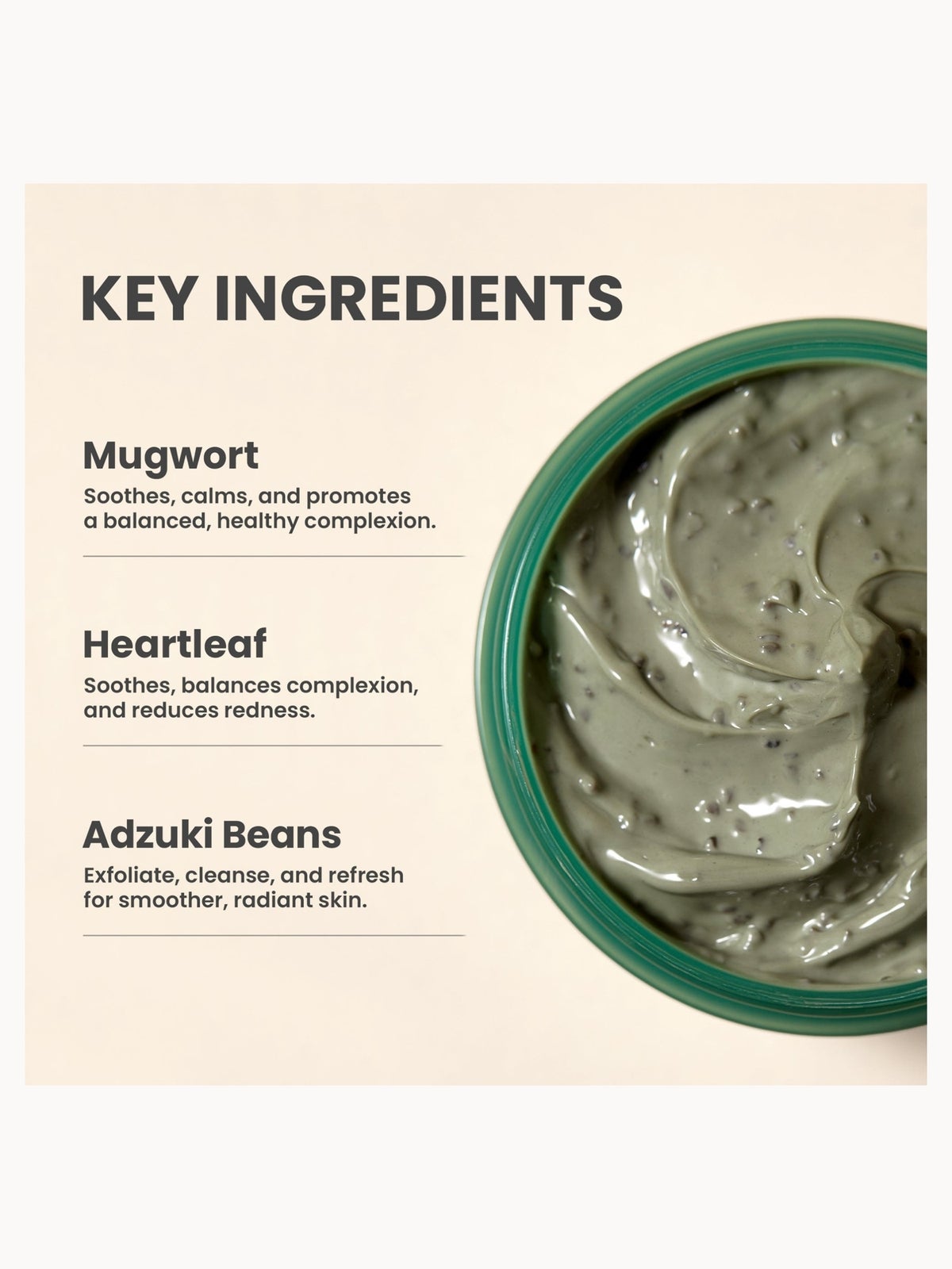 Axis-Y Mugwort Pore Clarifying Wash Off Pack 100ml, photo 3